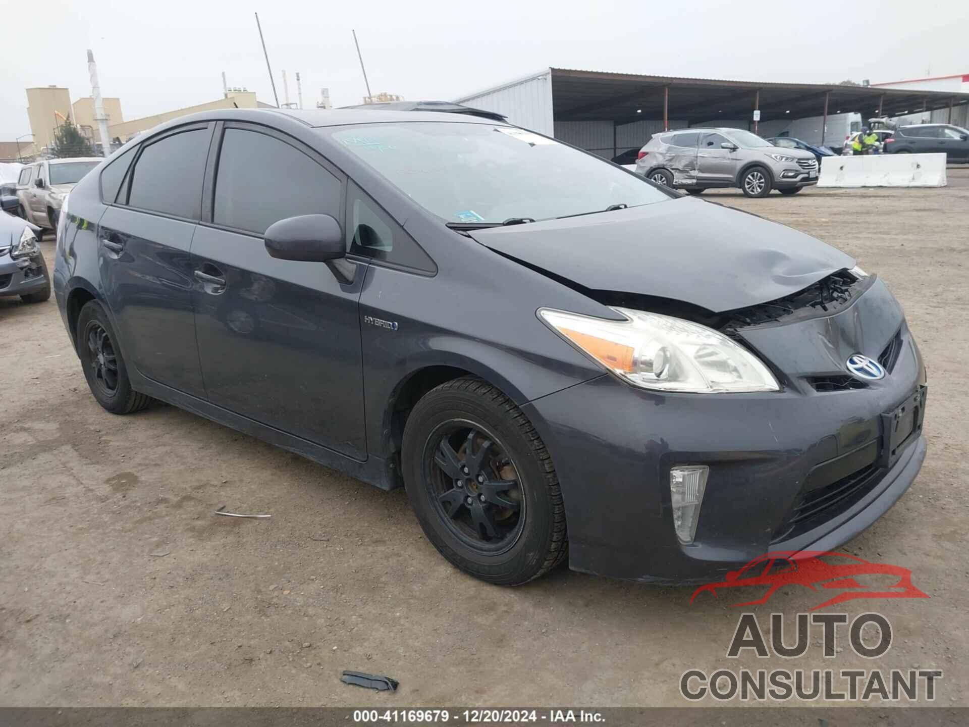 TOYOTA PRIUS 2014 - JTDKN3DUXE0372056