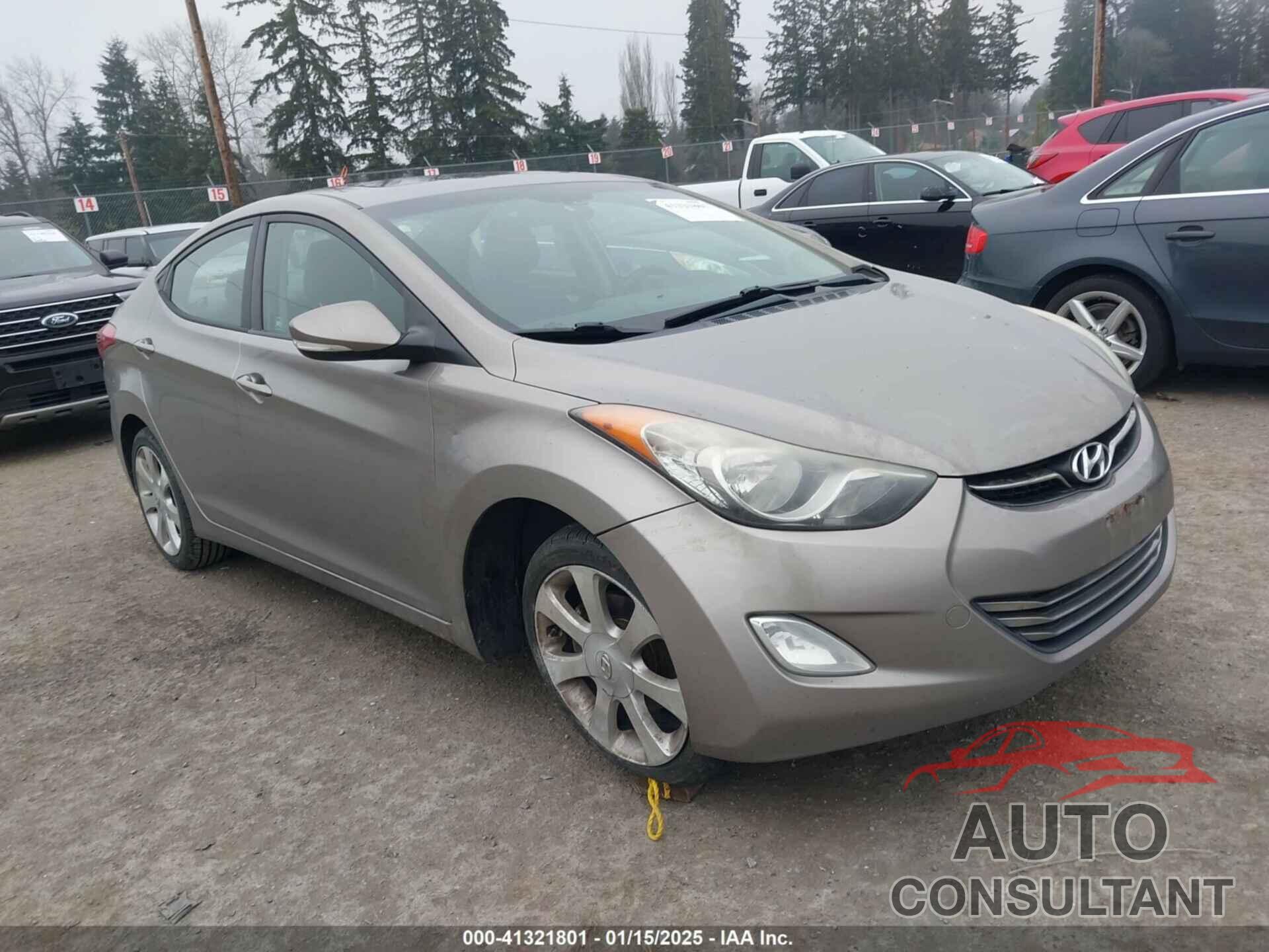 HYUNDAI ELANTRA 2011 - 5NPDH4AE9BH016943