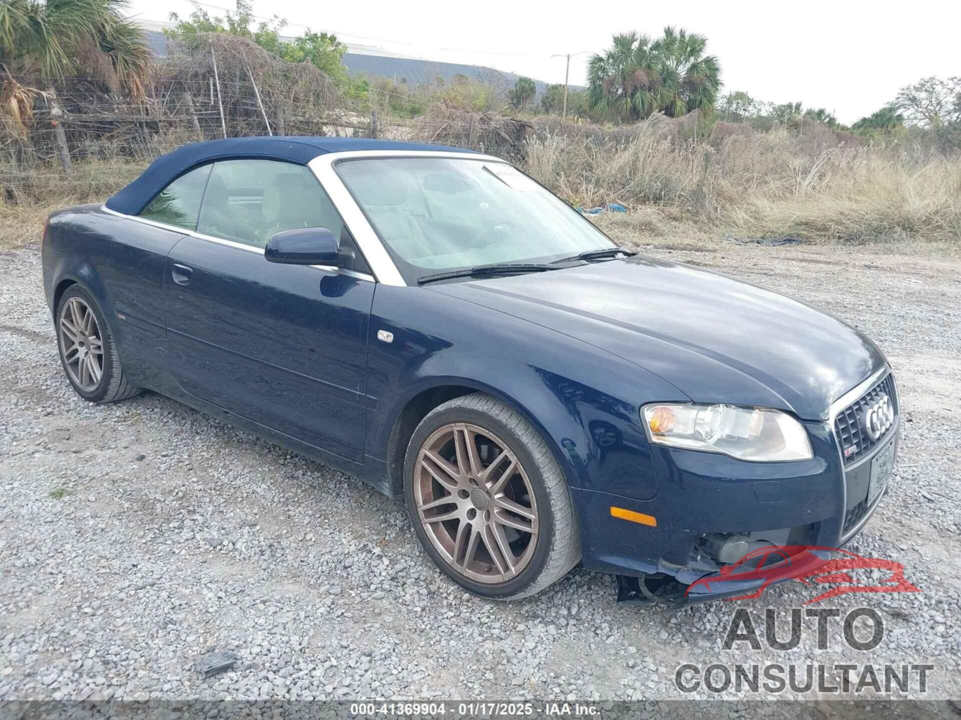AUDI A4 2009 - WAUAF48H99K009721
