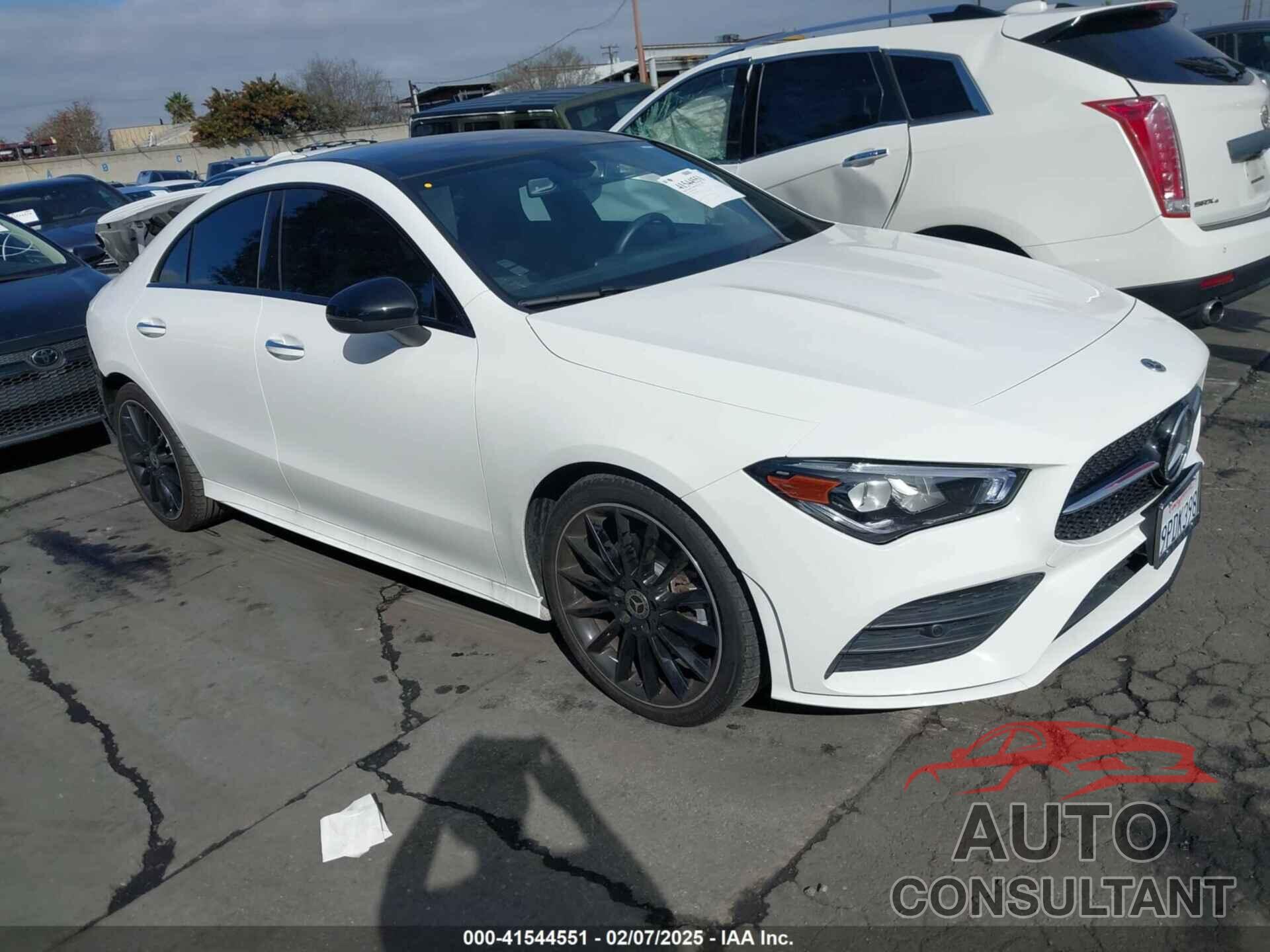 MERCEDES-BENZ CLA 250 COUPE 2022 - W1K5J4GB1NN318856