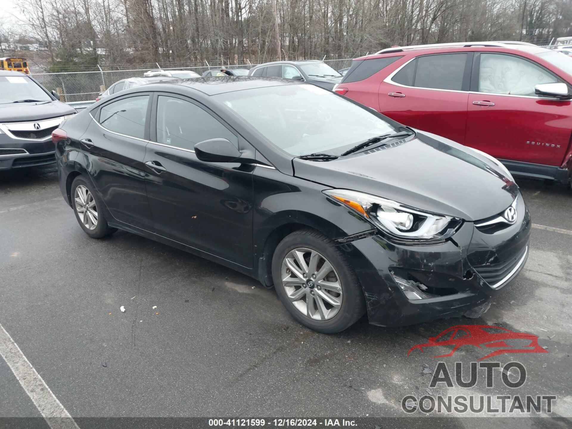 HYUNDAI ELANTRA 2015 - KMHDH4AE4FU286086