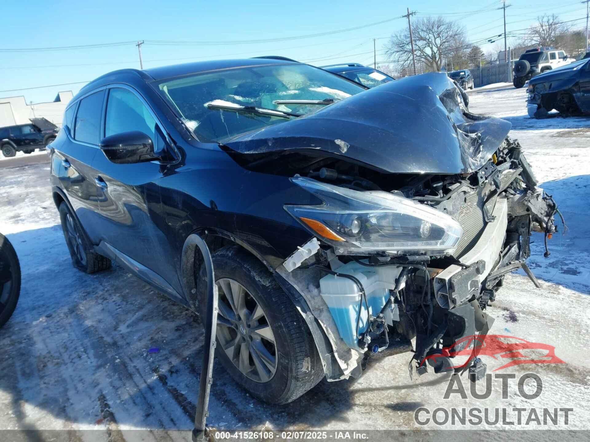 NISSAN MURANO 2018 - 5N1AZ2MH6JN141435