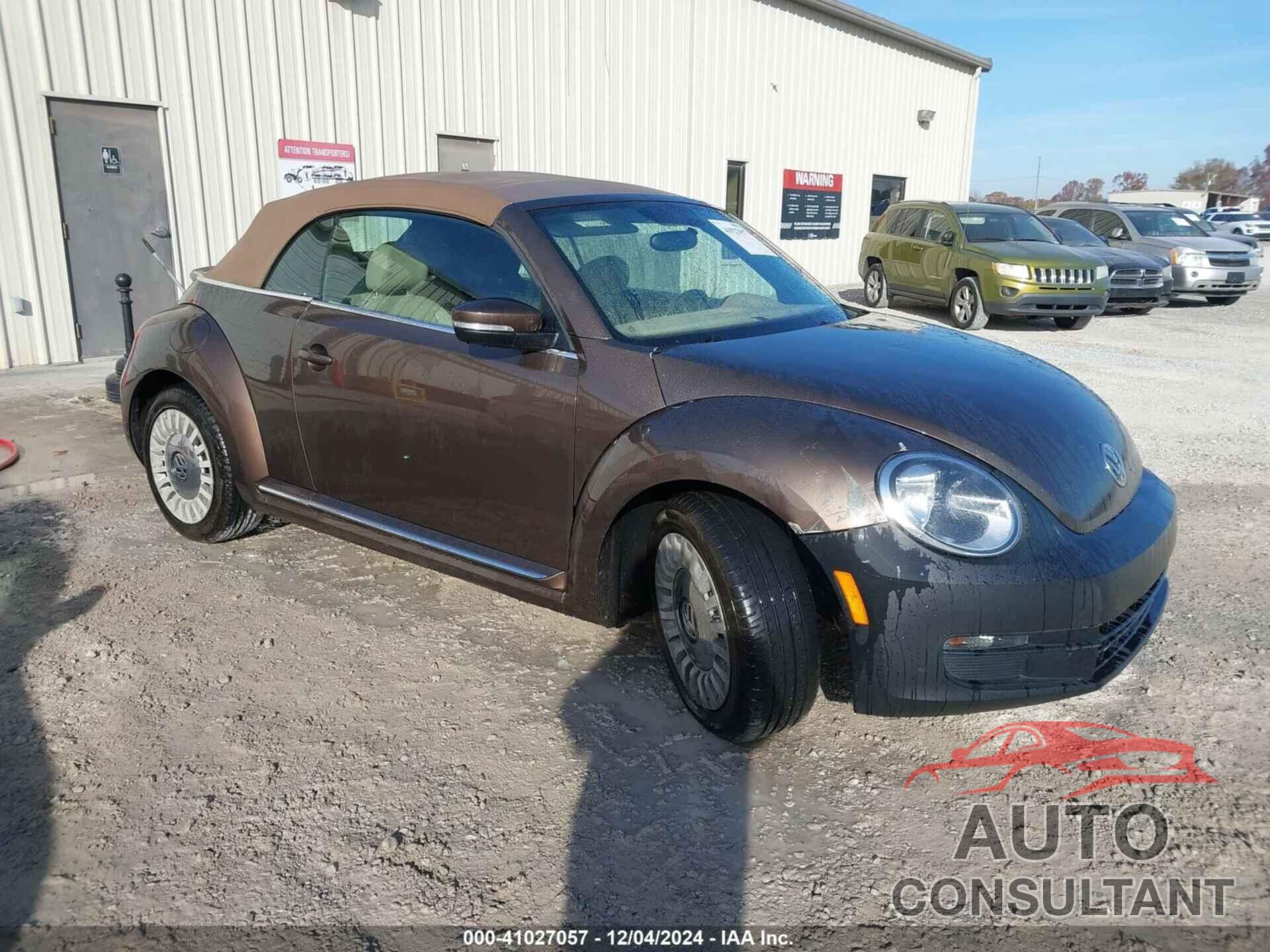 VOLKSWAGEN BEETLE 2013 - 3VW5P7AT4DM817667
