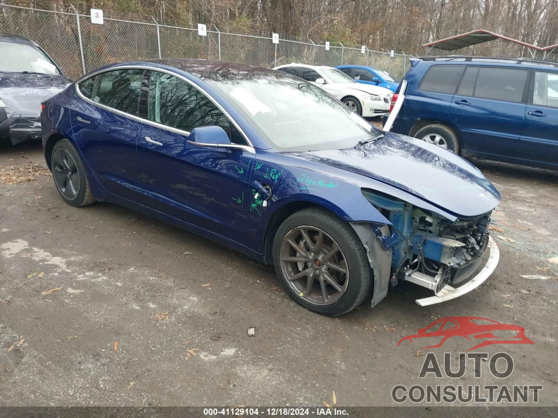 TESLA MODEL 3 2018 - 5YJ3E1EB6JF105398