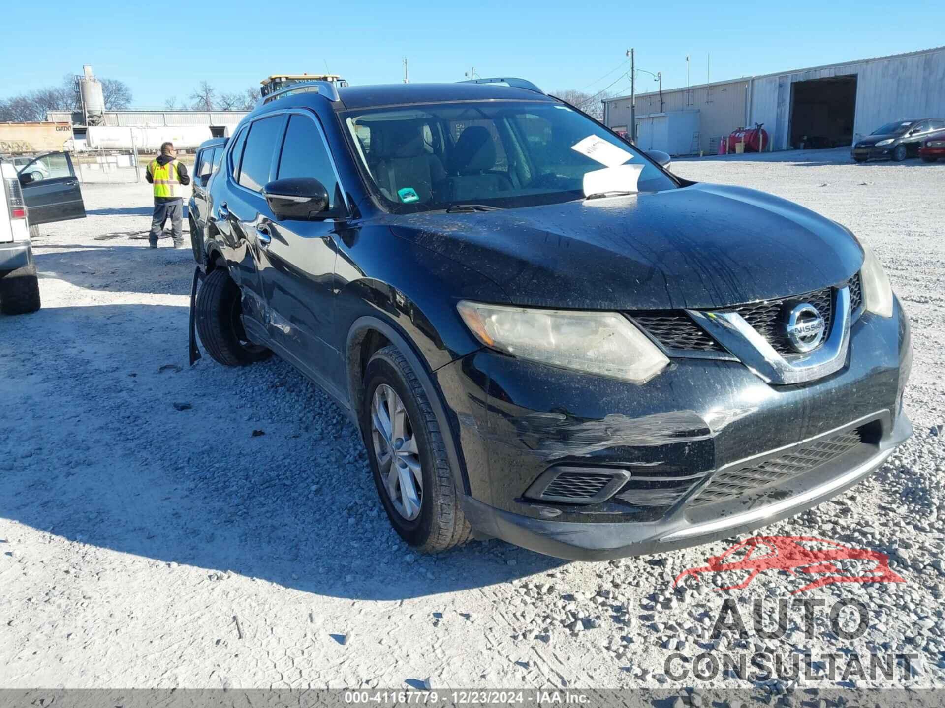 NISSAN ROGUE 2015 - KNMAT2MT5FP545879