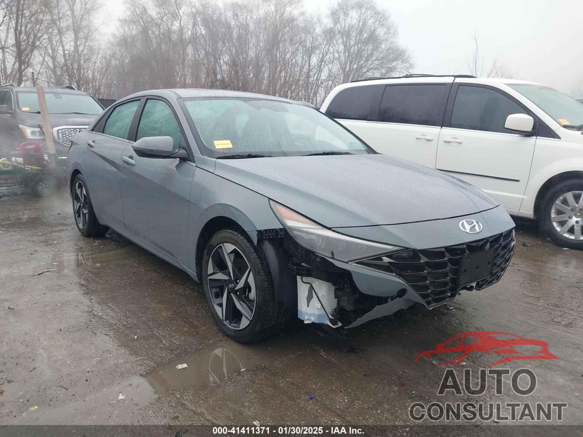 HYUNDAI ELANTRA HYBRID 2022 - KMHLN4AJ4NU031101