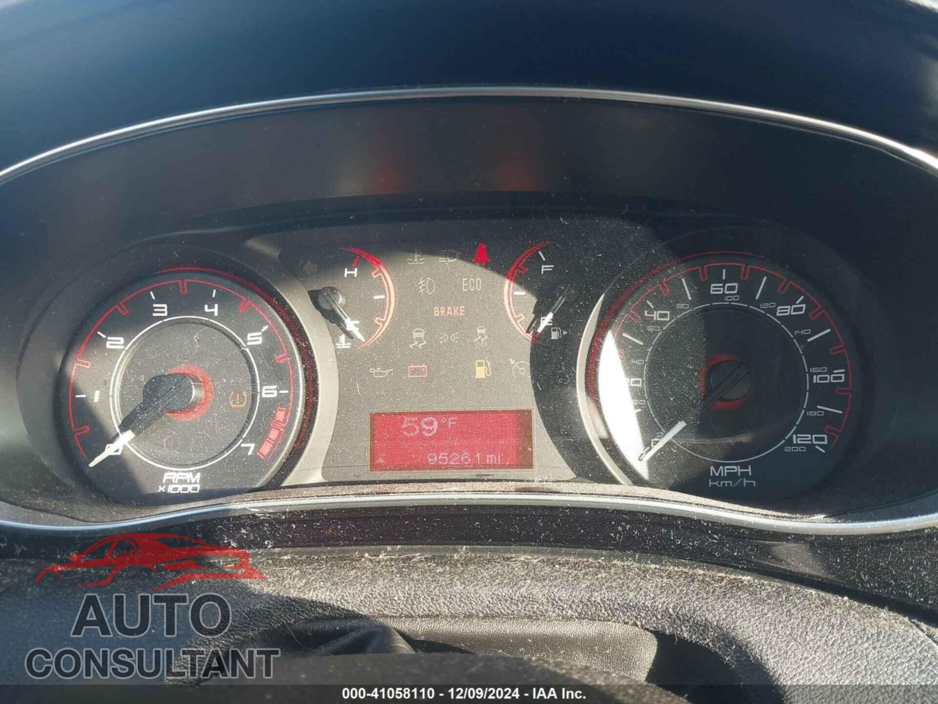 DODGE DART 2013 - 1C3CDFAA9DD304202