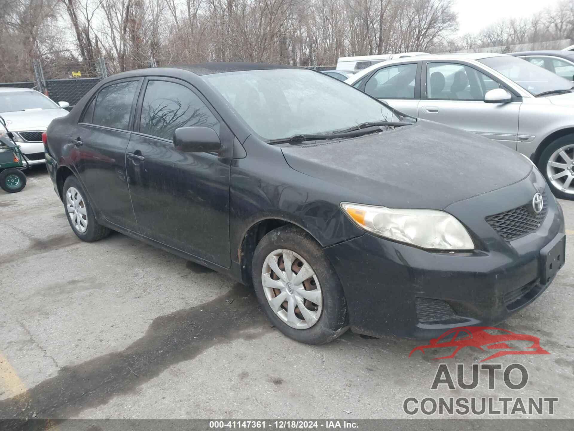 TOYOTA COROLLA 2009 - 2T1BU40E29C139873