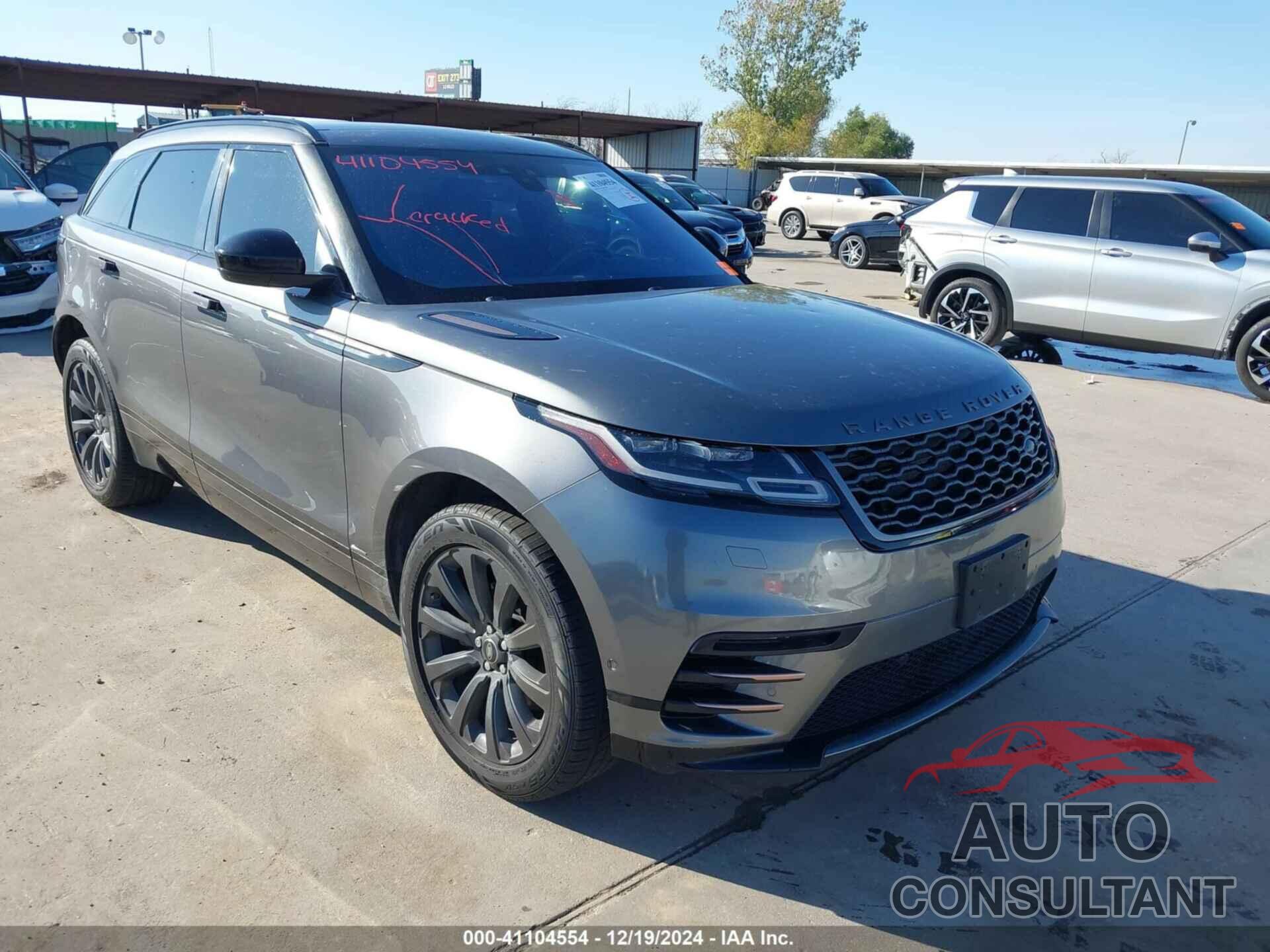 LAND ROVER RANGE ROVER VELAR 2018 - SALYL2RX4JA741746