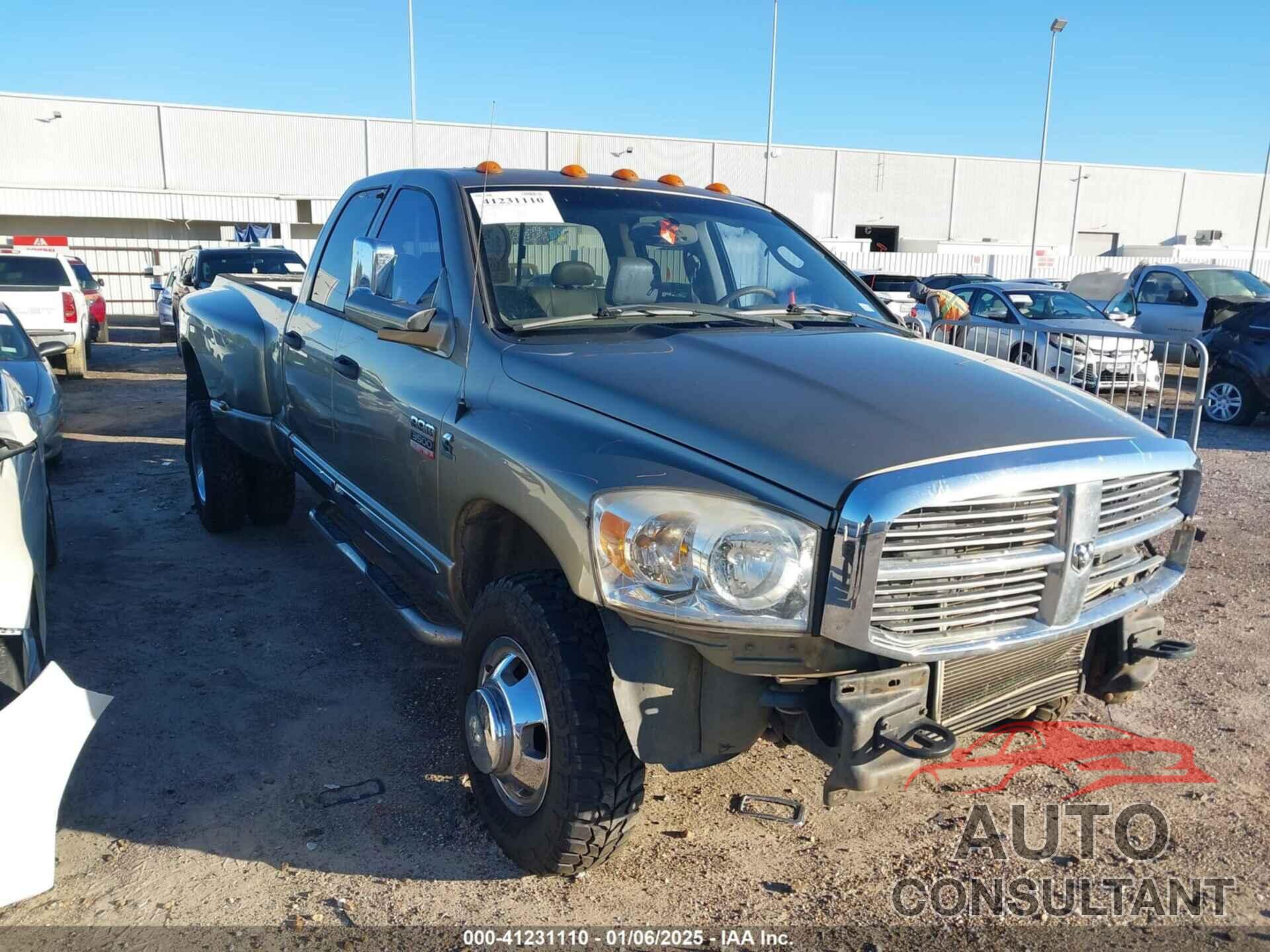 DODGE RAM 3500 2009 - 3D7MX48L59G536590