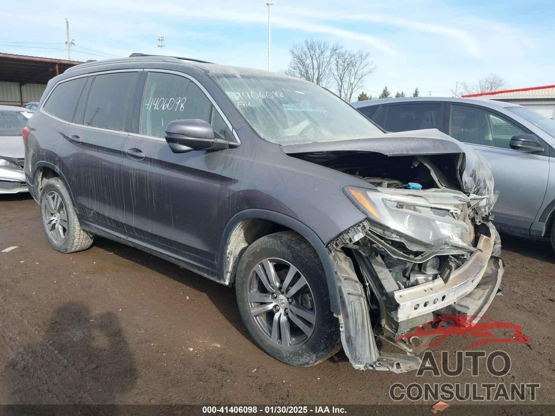 HONDA PILOT 2017 - 5FNYF6H51HB080362