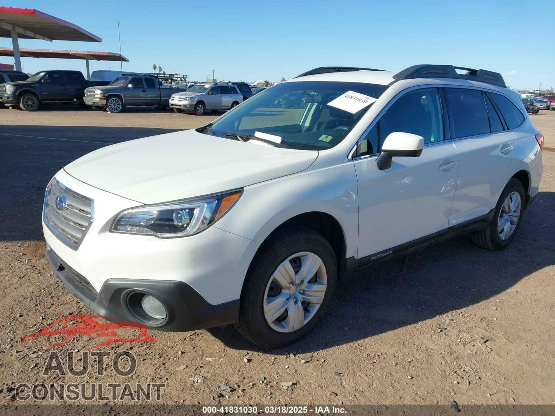 SUBARU OUTBACK 2017 - 4S4BSCACXH3371069
