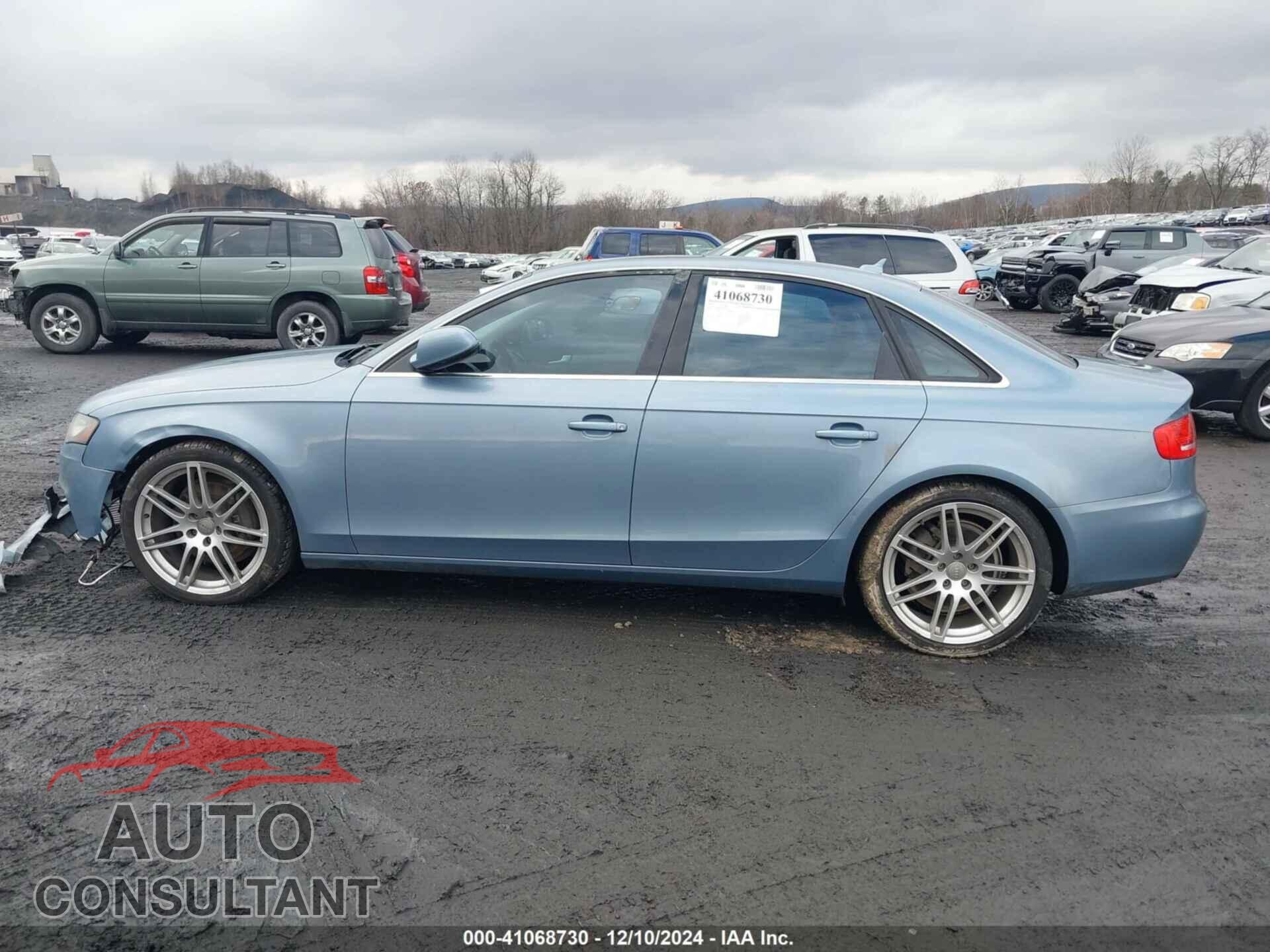 AUDI A4 2011 - WAUKFBFL5BA097355