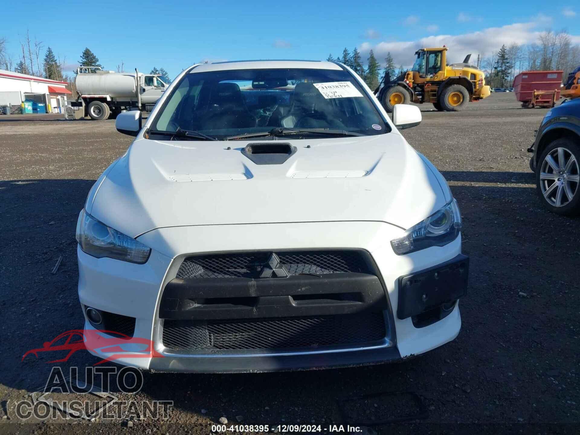 MITSUBISHI LANCER EVOLUTION 2012 - JA32W5FV3CU022626