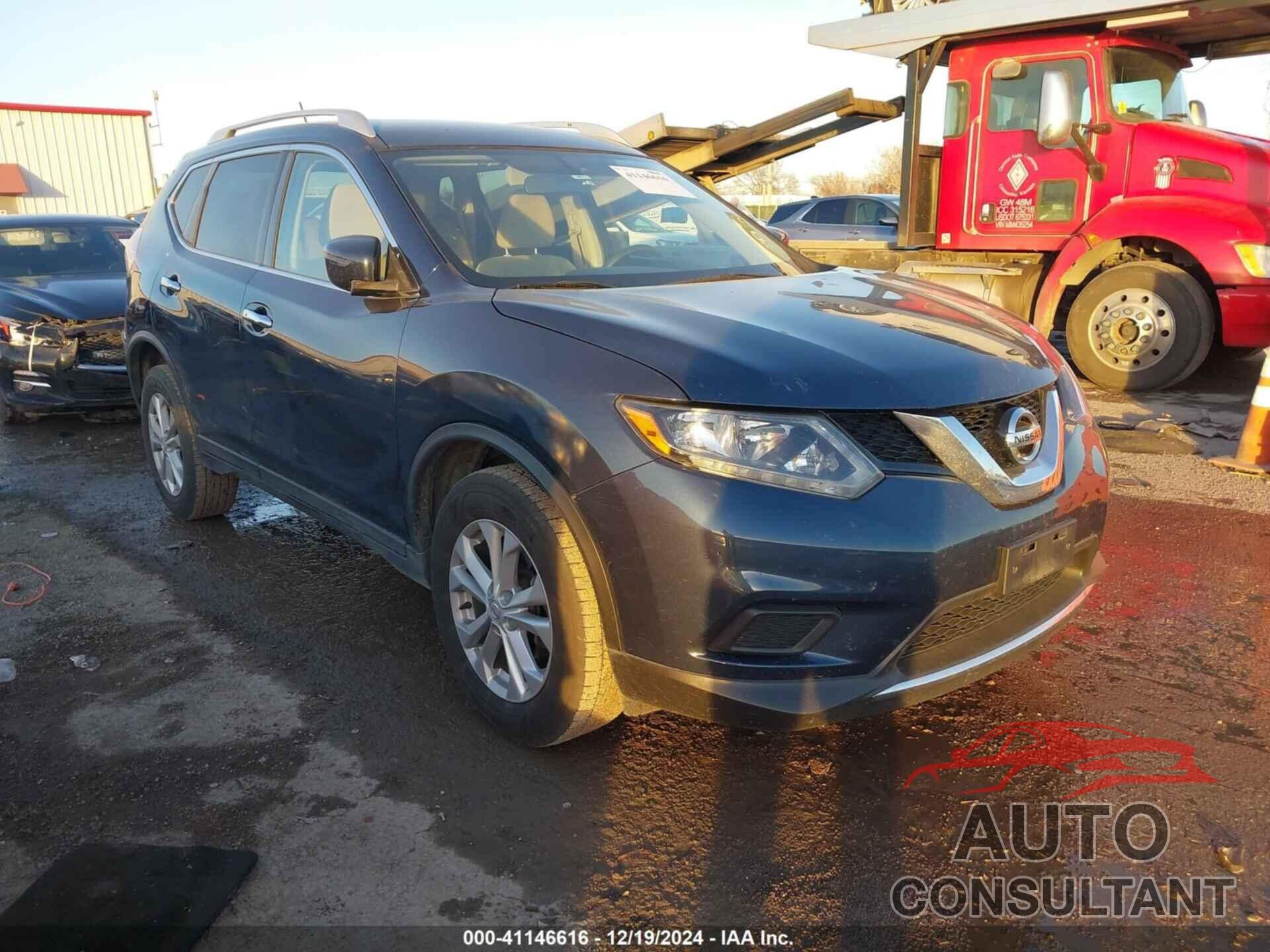 NISSAN ROGUE 2016 - KNMAT2MV1GP673314