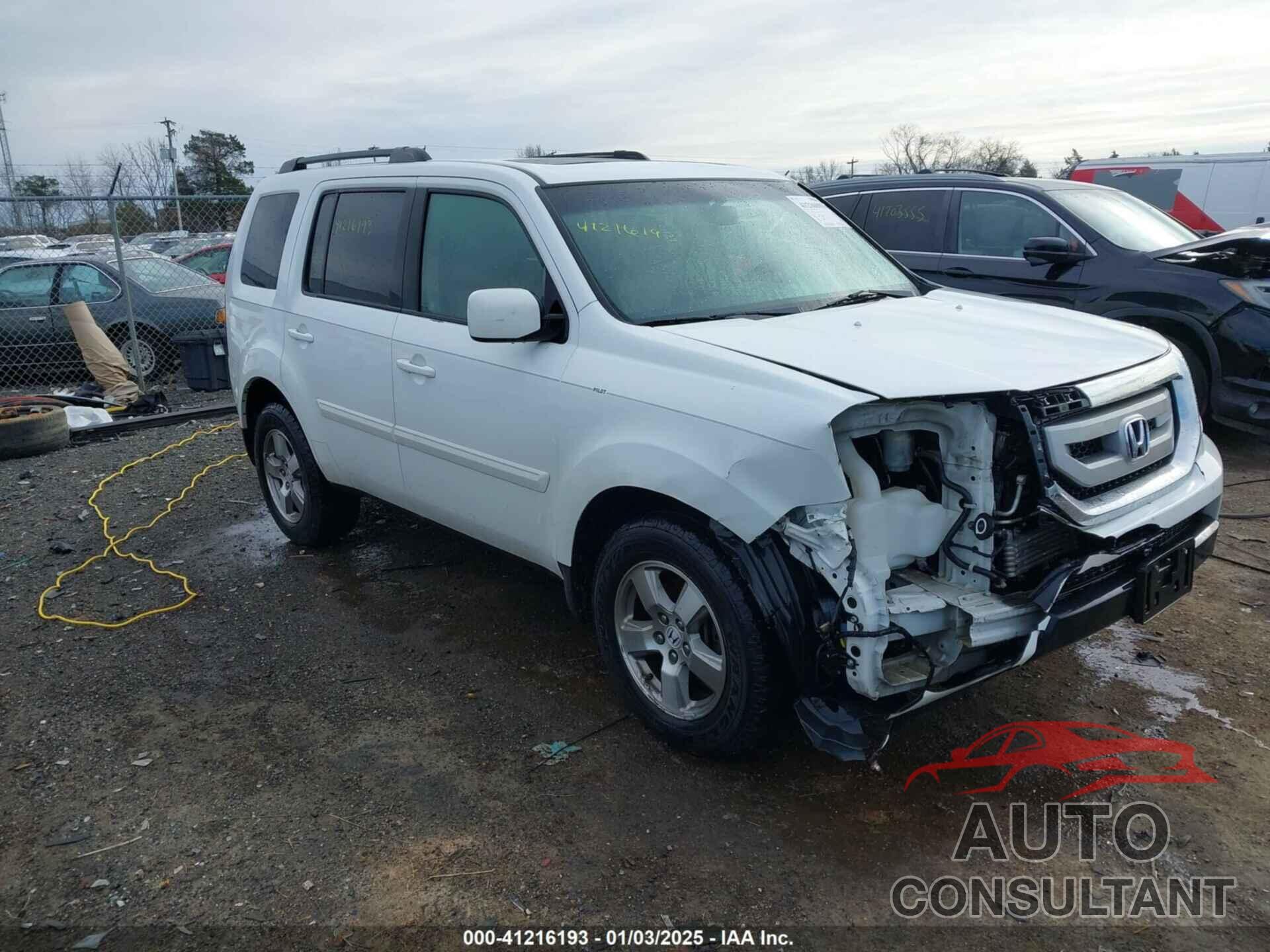 HONDA PILOT 2009 - 5FNYF48599B042822