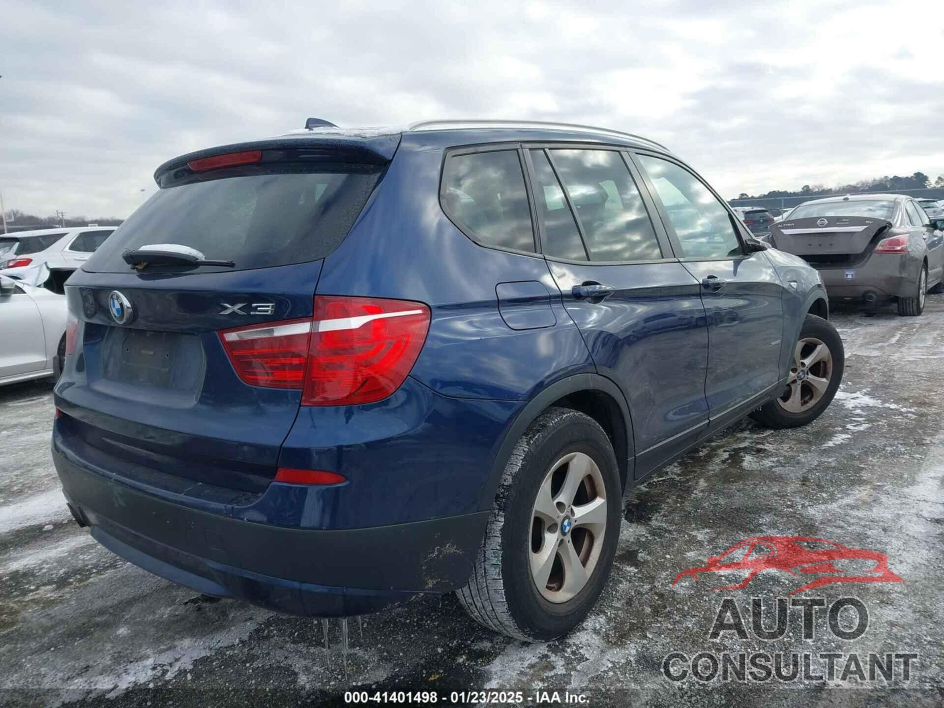BMW X3 2011 - 5UXWX5C58BL715778