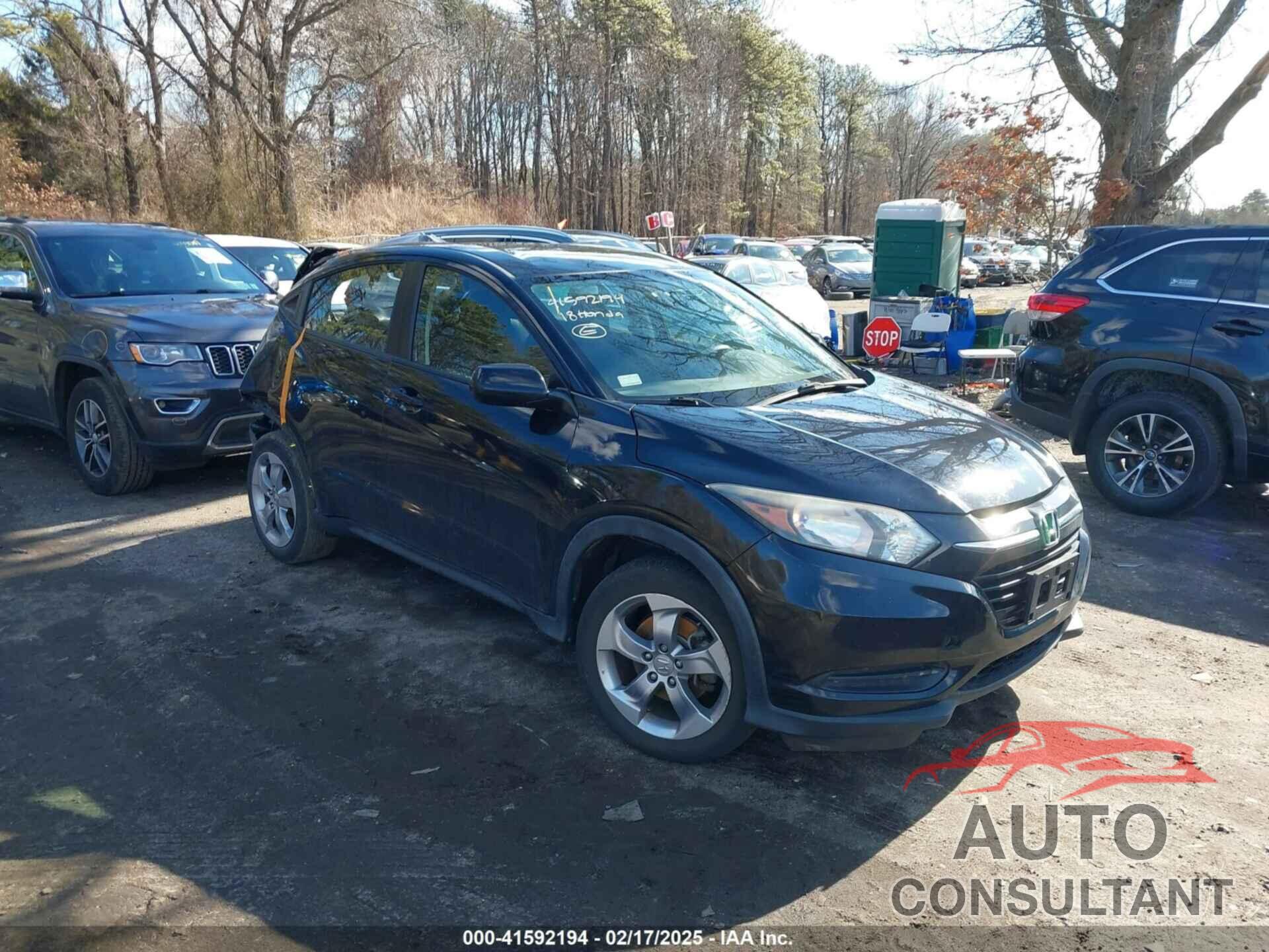 HONDA HR-V 2018 - 3CZRU6H33JG716721