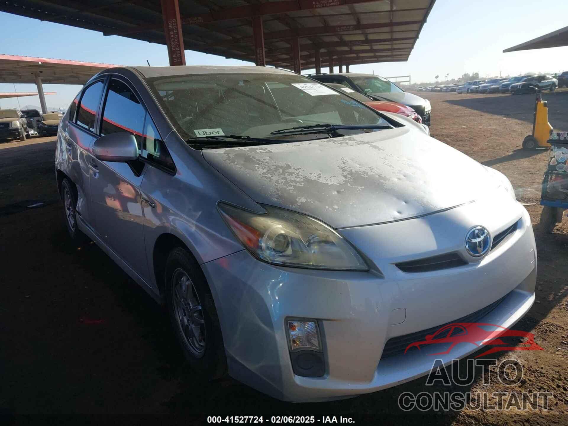 TOYOTA PRIUS 2010 - JTDKN3DU5A0053755