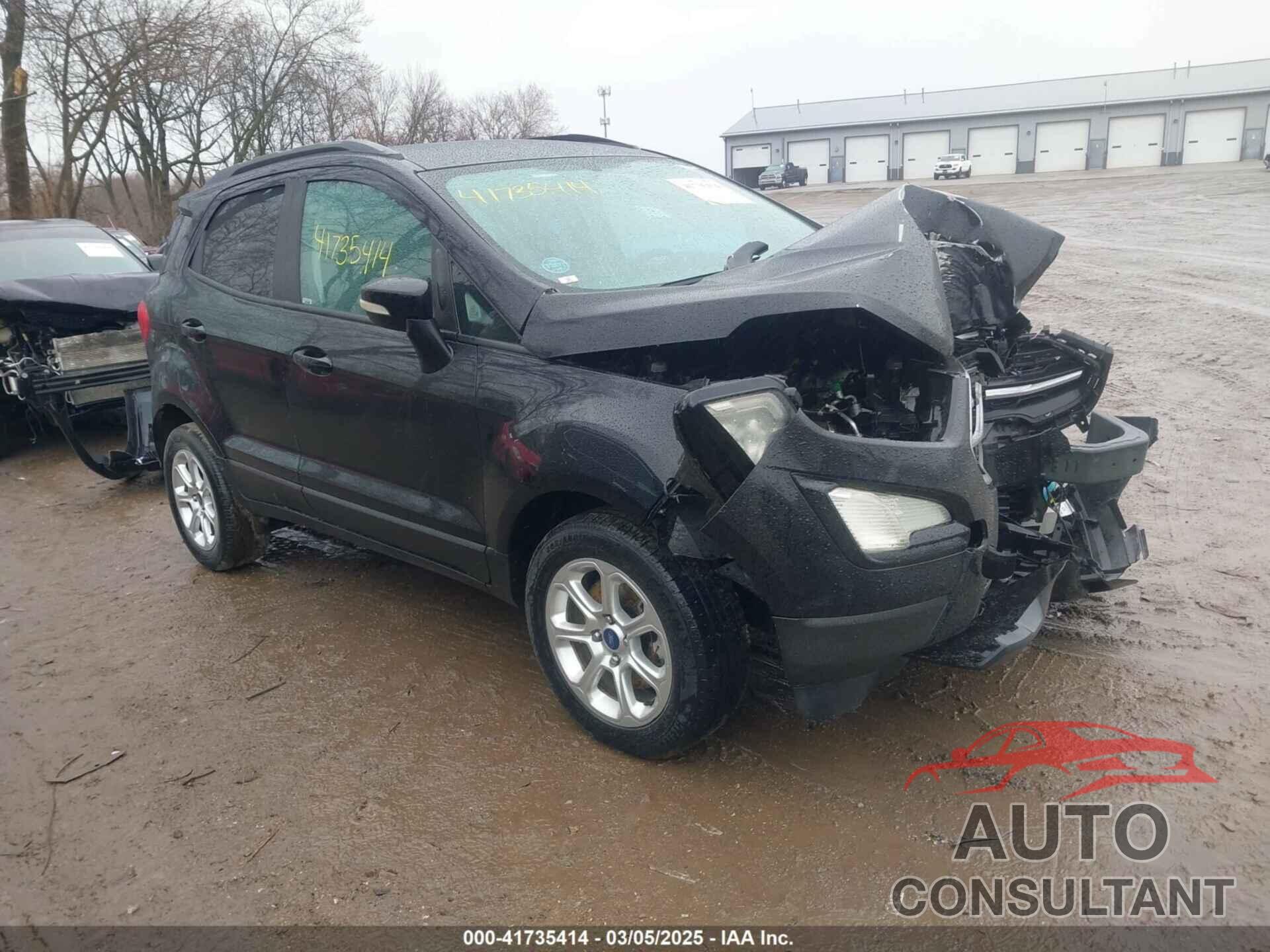 FORD ECOSPORT 2018 - MAJ3P1TE6JC234302