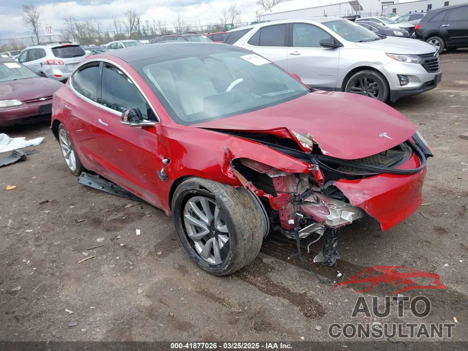TESLA MODEL 3 2019 - 5YJ3E1EB9KF365960