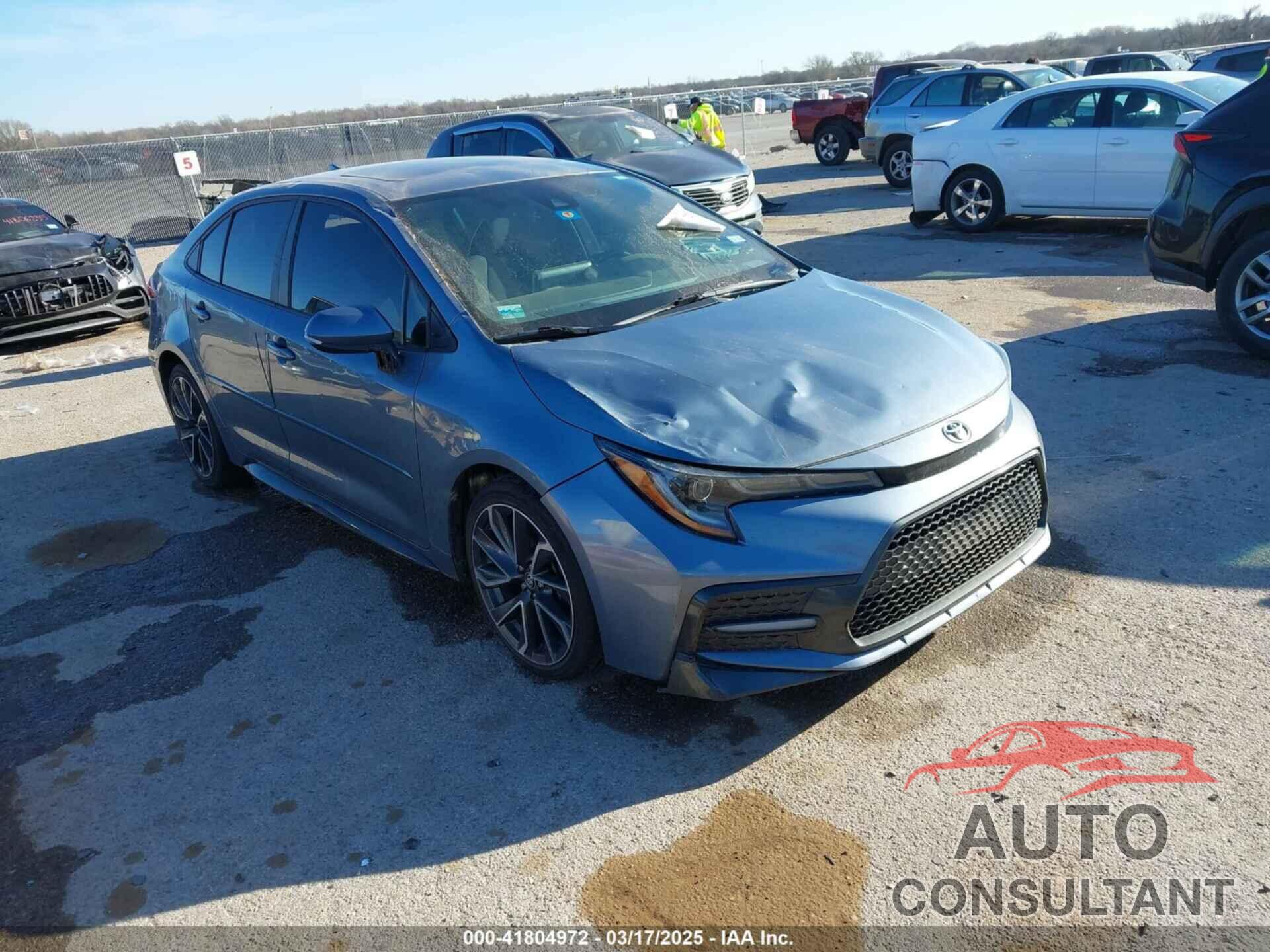 TOYOTA COROLLA 2020 - 5YFP4RCE7LP015507