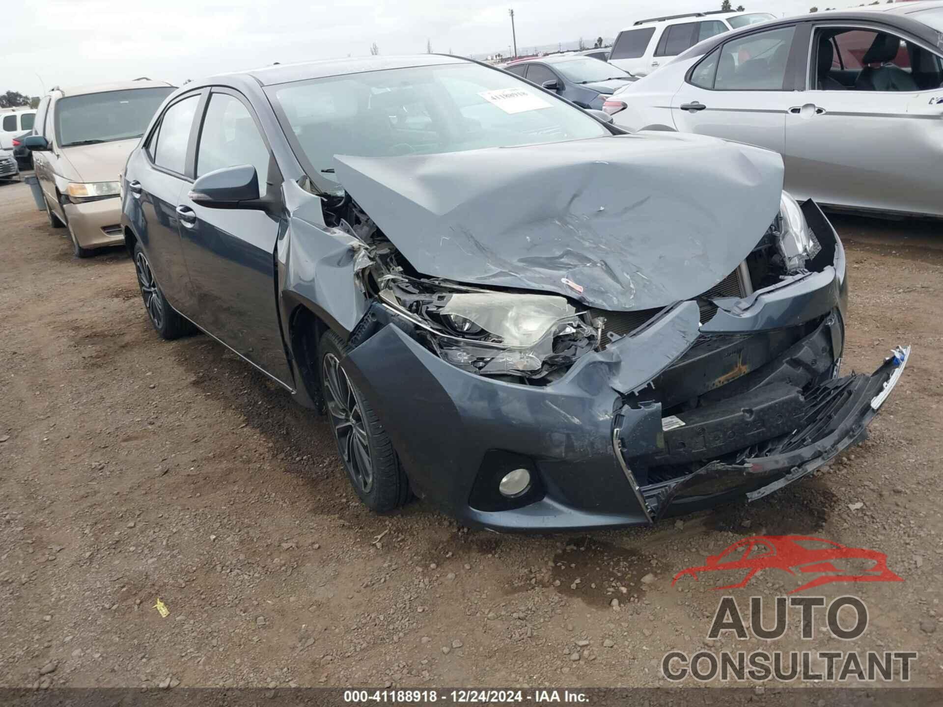 TOYOTA COROLLA 2015 - 5YFBURHE5FP256201