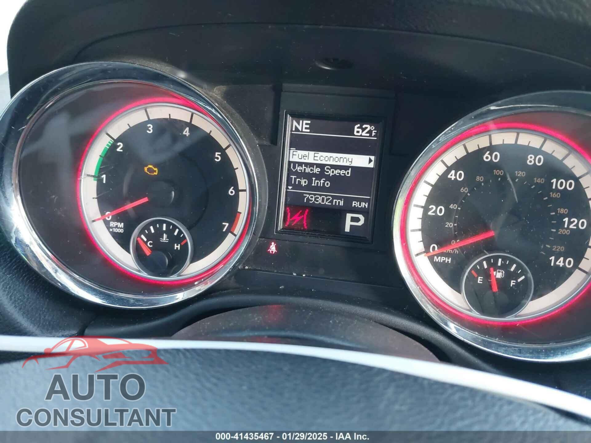 DODGE DURANGO 2013 - 1C4RDHAGXDC575037