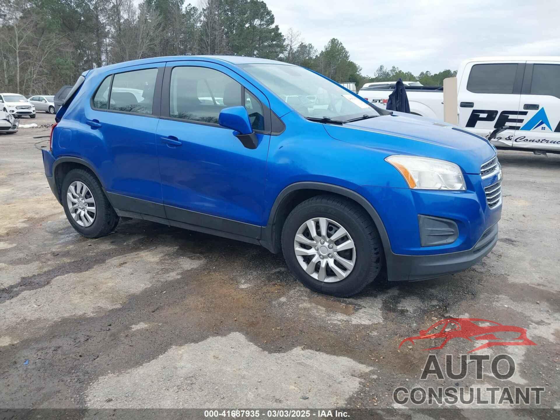 CHEVROLET TRAX 2015 - KL7CJKSB1FB074008