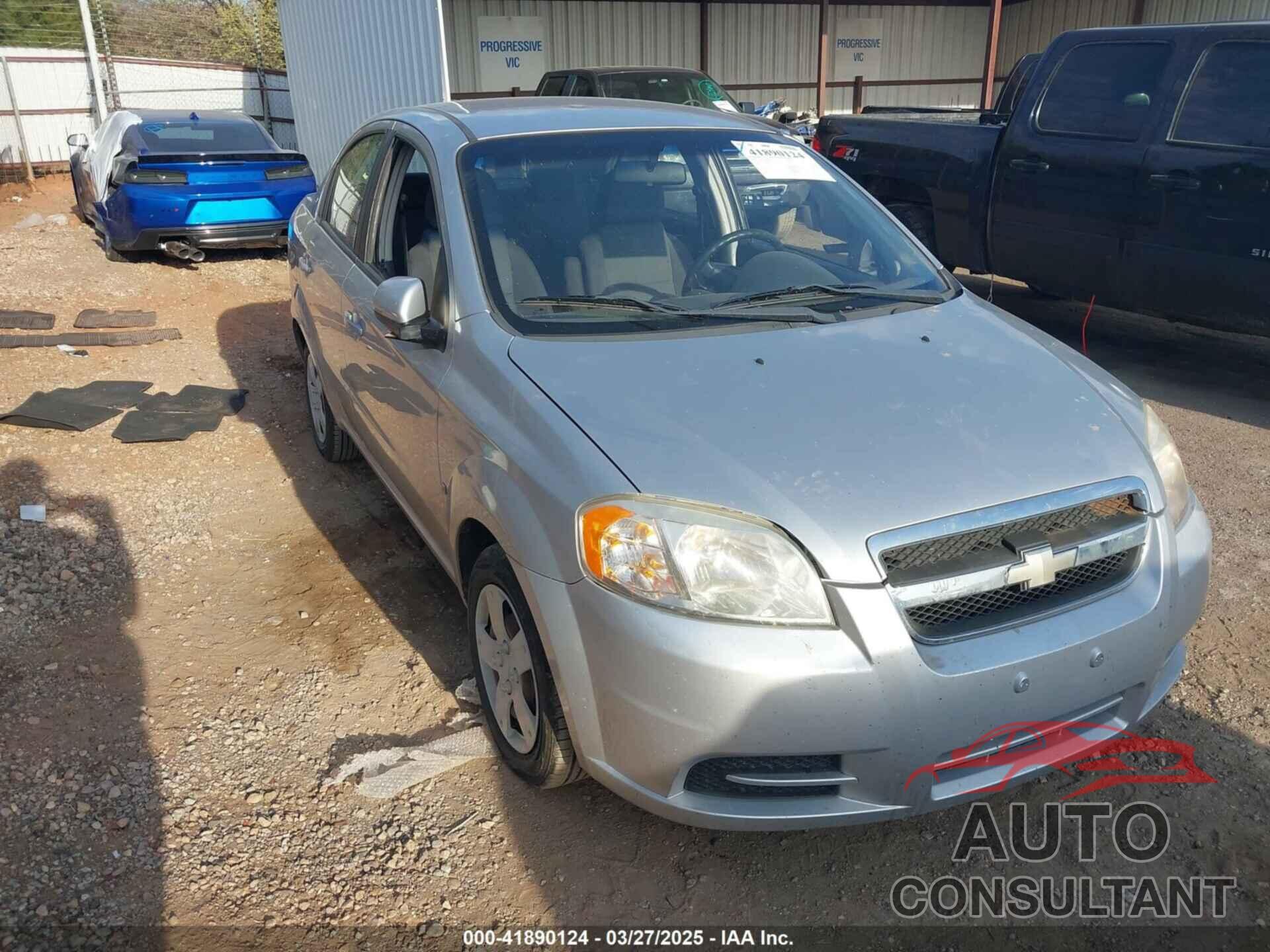 CHEVROLET AVEO 2009 - KL1TD56E49B372791