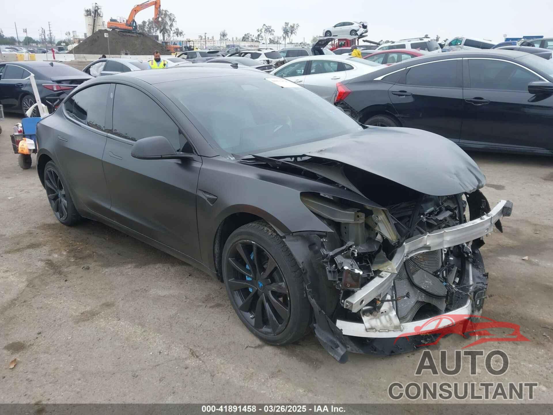 TESLA MODEL 3 2019 - 5YJ3E1EA8KF538083