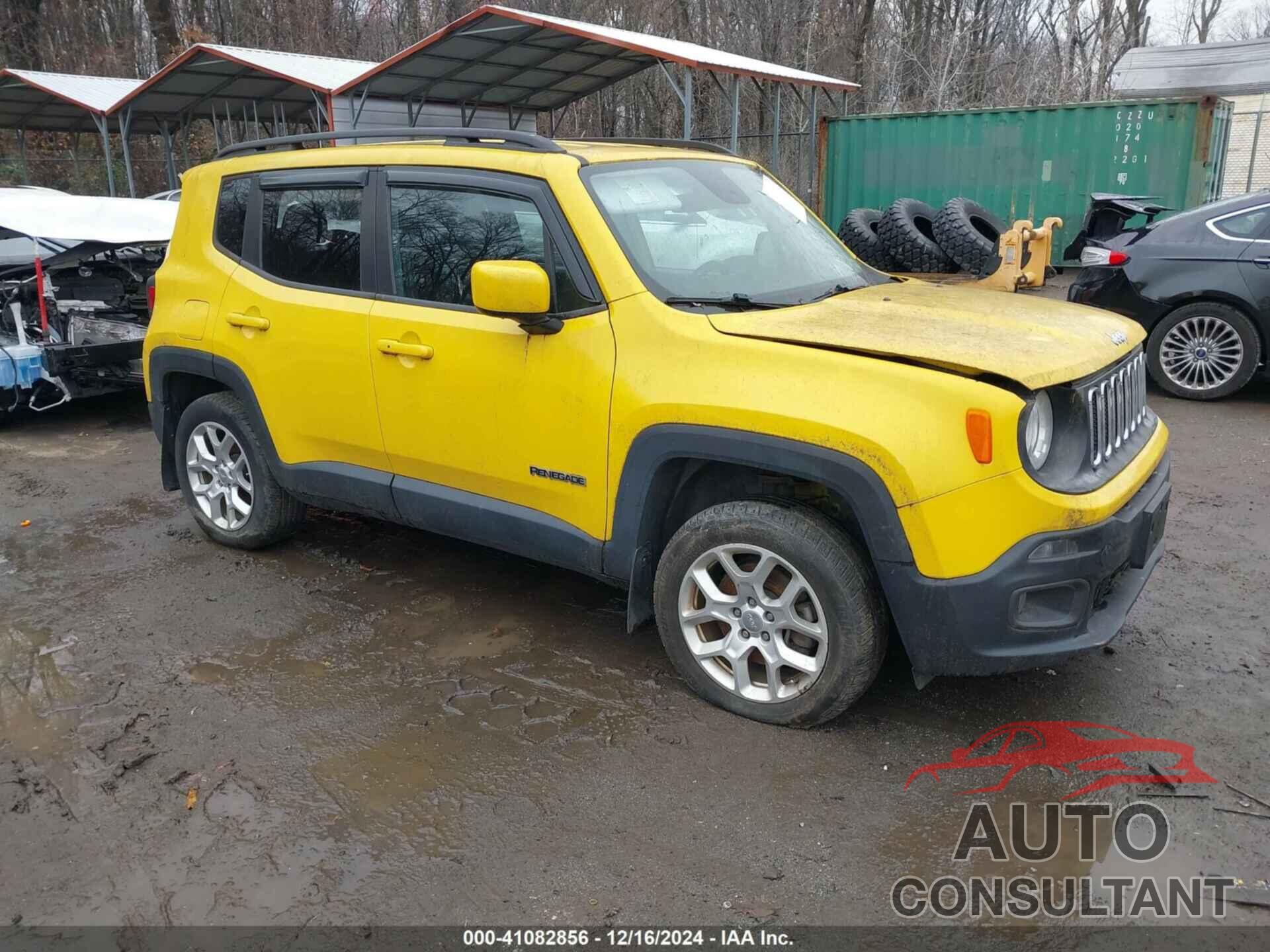 JEEP RENEGADE 2016 - ZACCJBBT0GPD61441