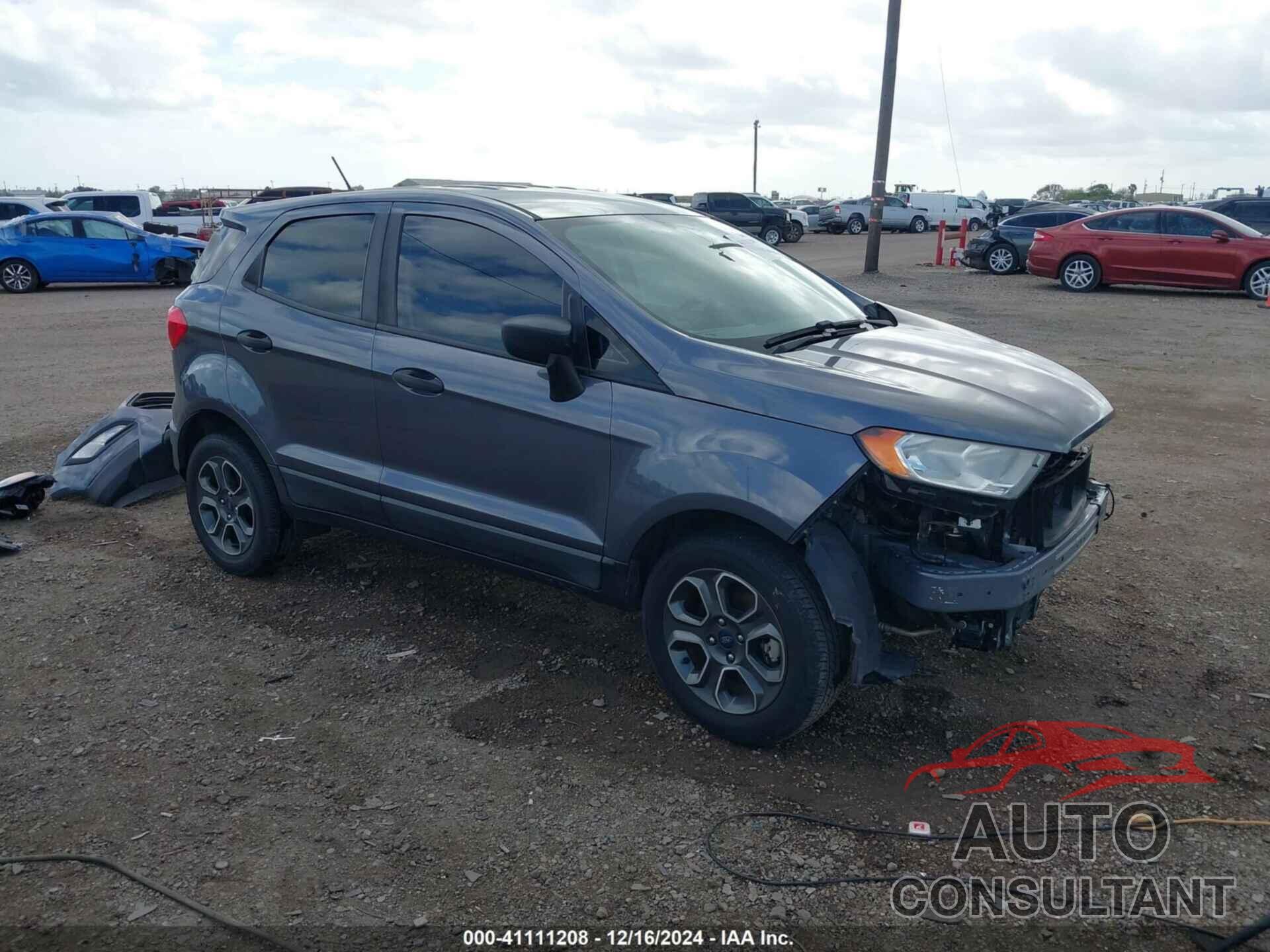 FORD ECOSPORT 2018 - MAJ3P1RE0JC244587