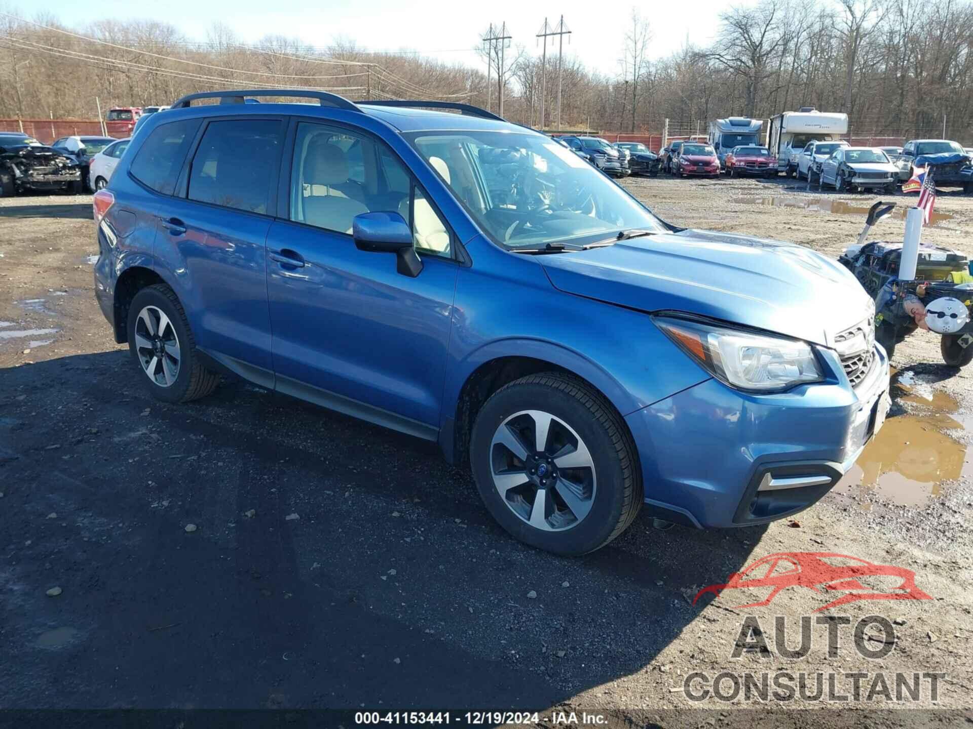 SUBARU FORESTER 2017 - JF2SJAEC8HH572527