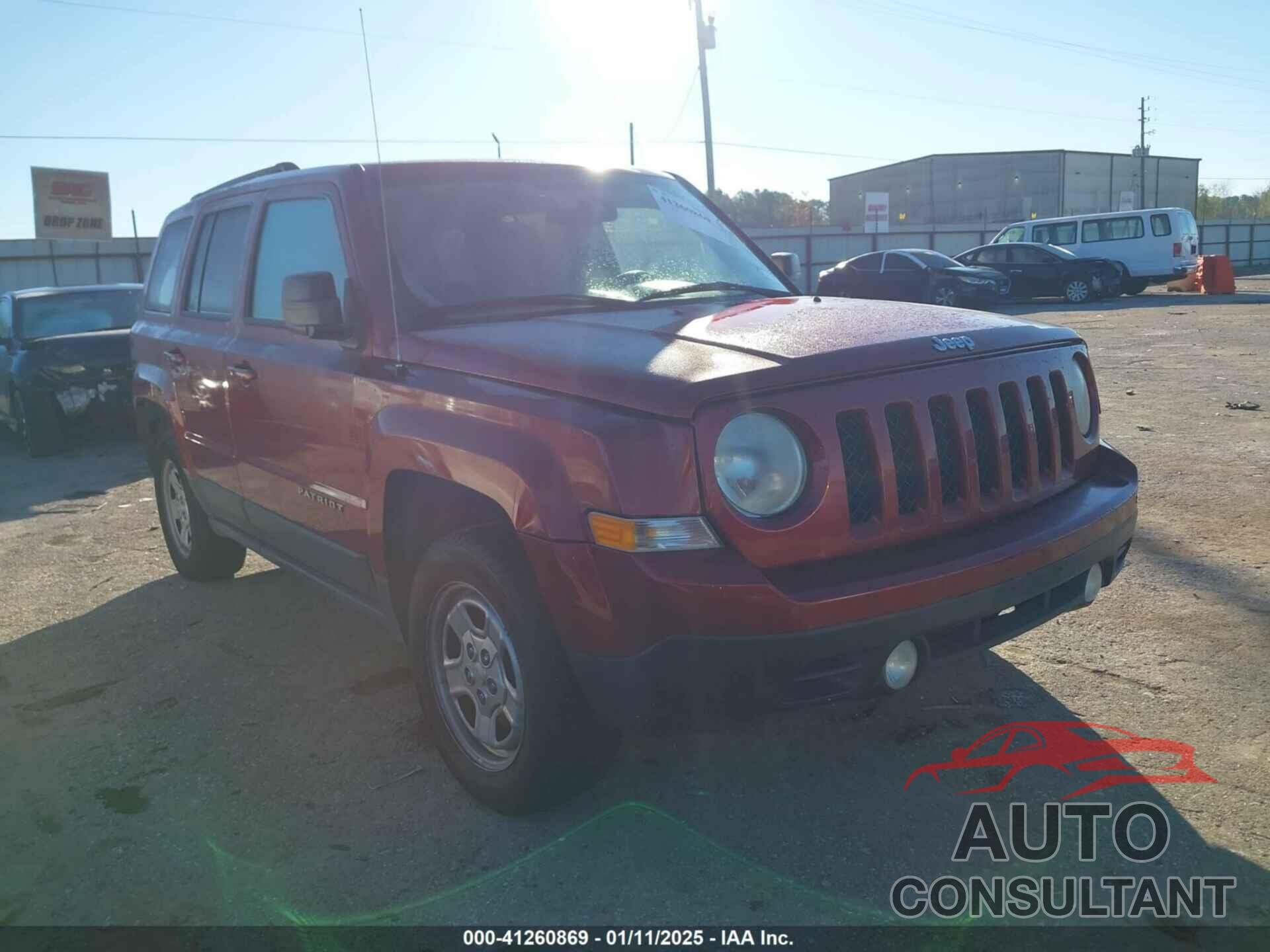 JEEP PATRIOT 2012 - 1C4NJRBB7CD553327