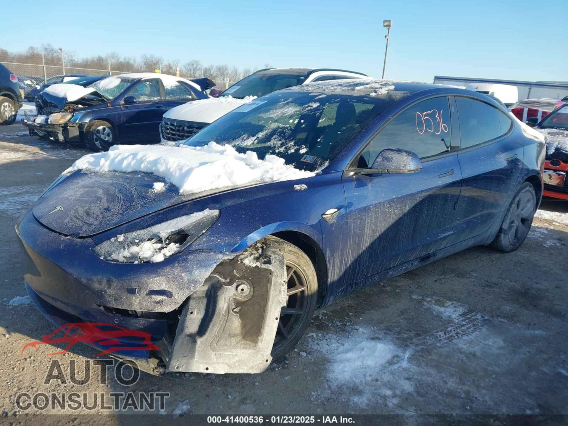 TESLA MODEL 3 2022 - 5YJ3E1EAXNF352467