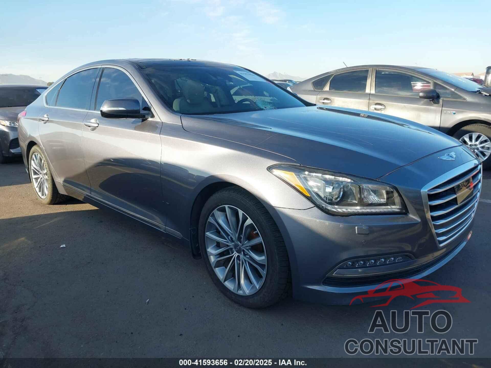 HYUNDAI GENESIS 2016 - KMHGN4JE5GU142408