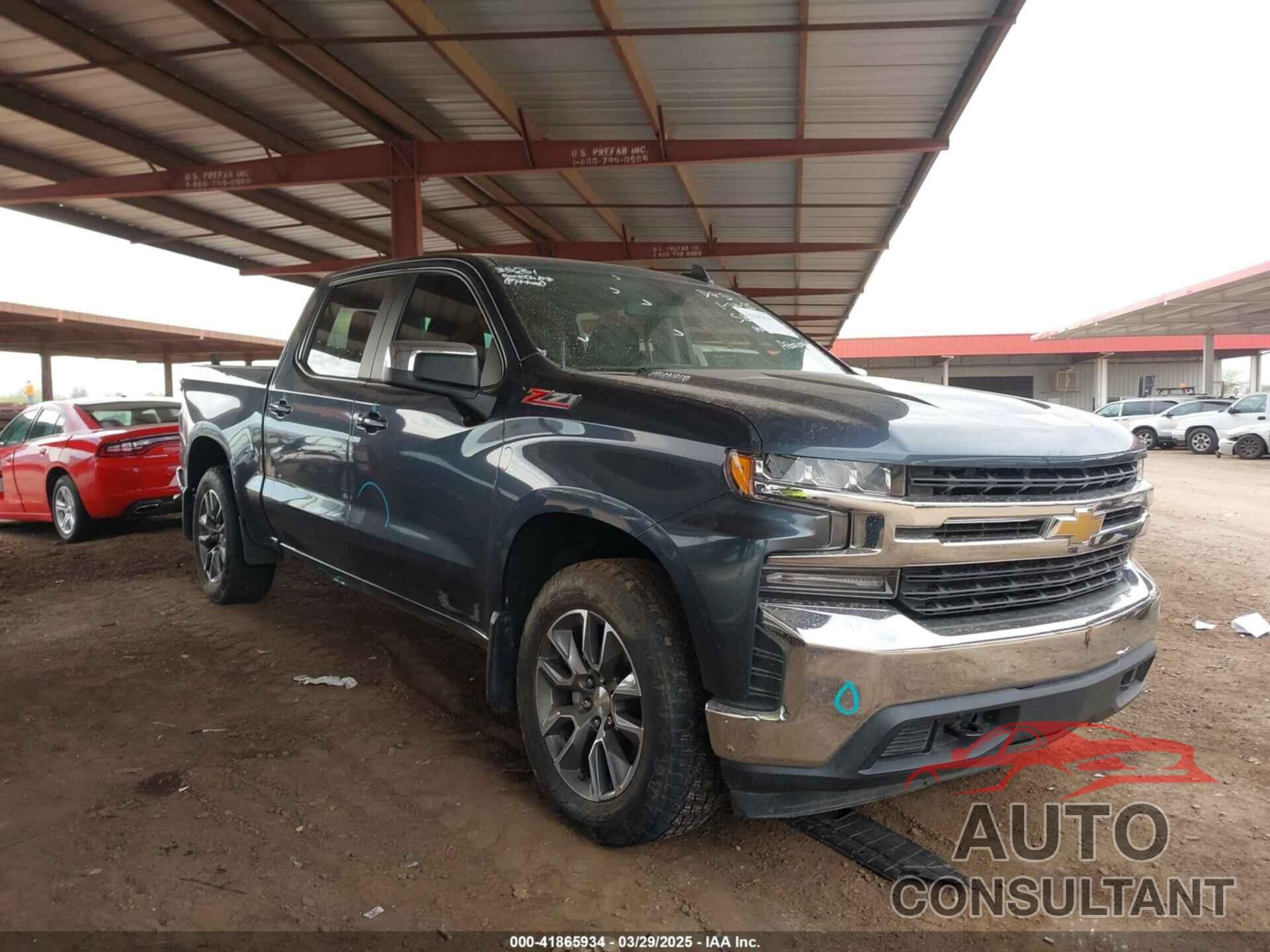 CHEVROLET SILVERADO 1500 2021 - 1GCUYDET1MZ296250