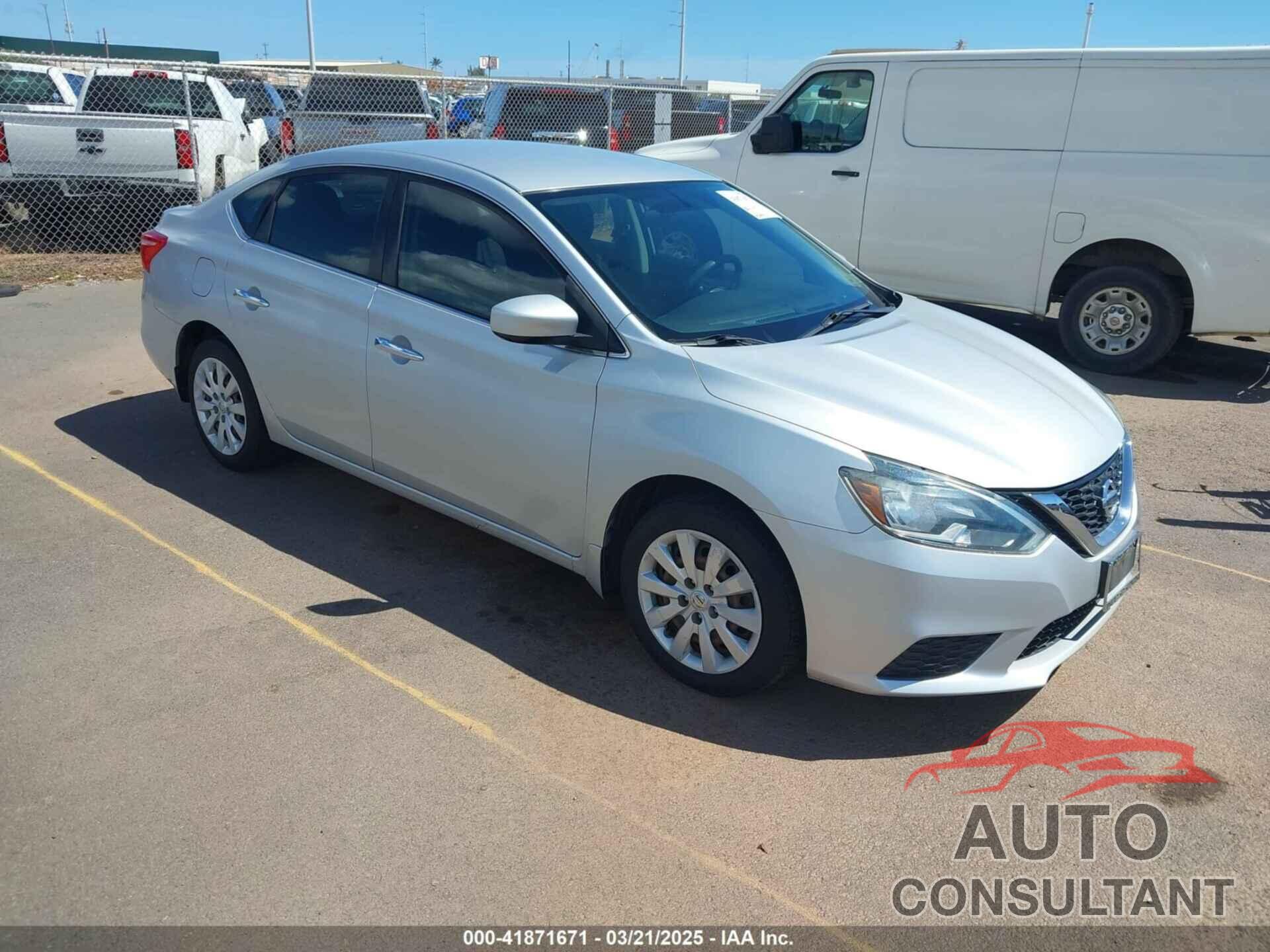NISSAN SENTRA 2017 - 3N1AB7AP0HY270384