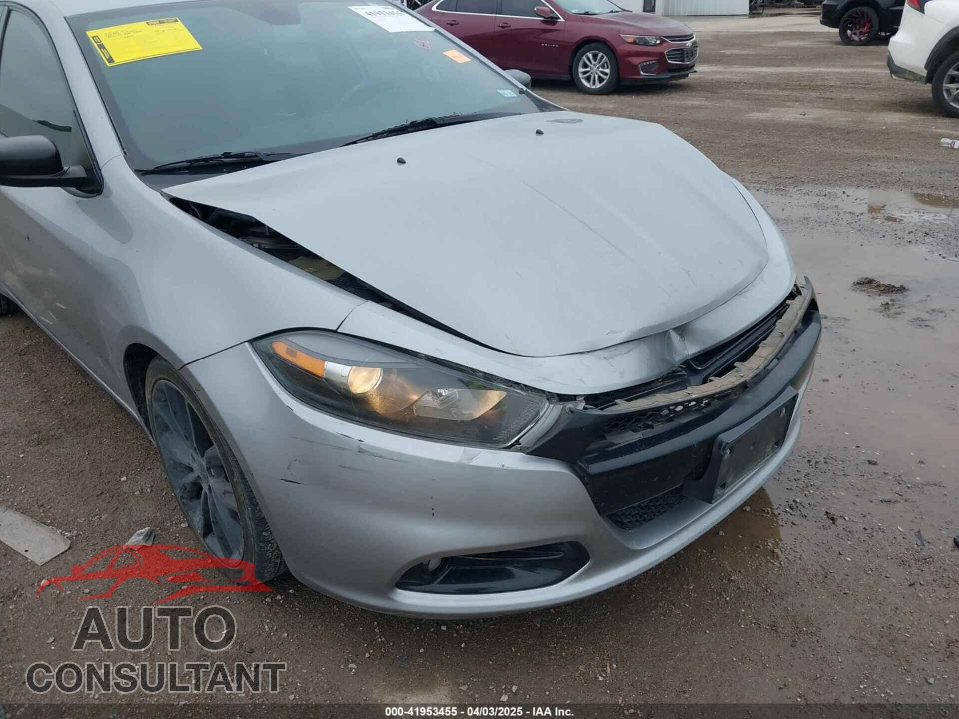 DODGE DART 2016 - 1C3CDFFAXGD802017