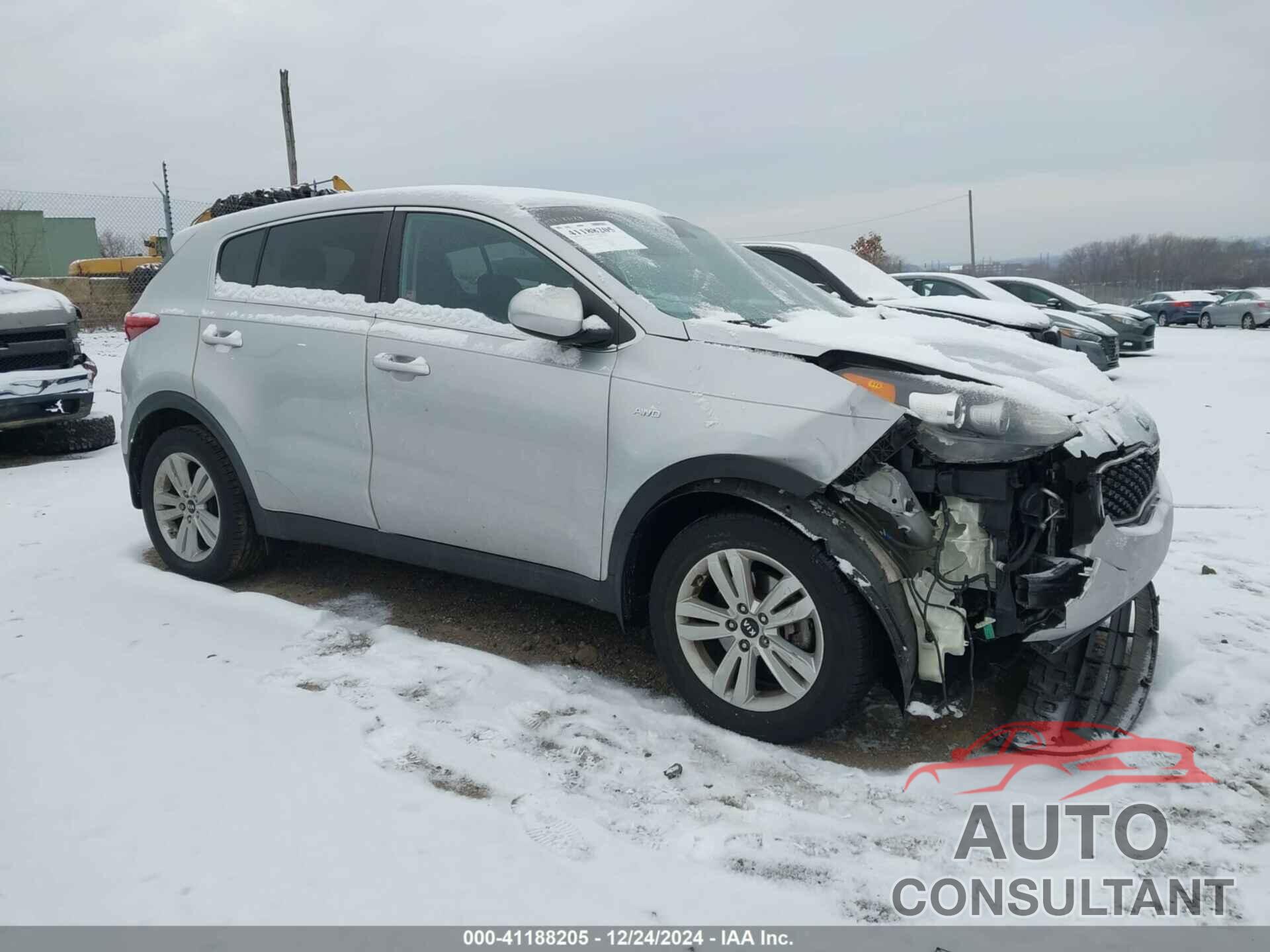 KIA SPORTAGE 2017 - KNDPMCAC2H7034294