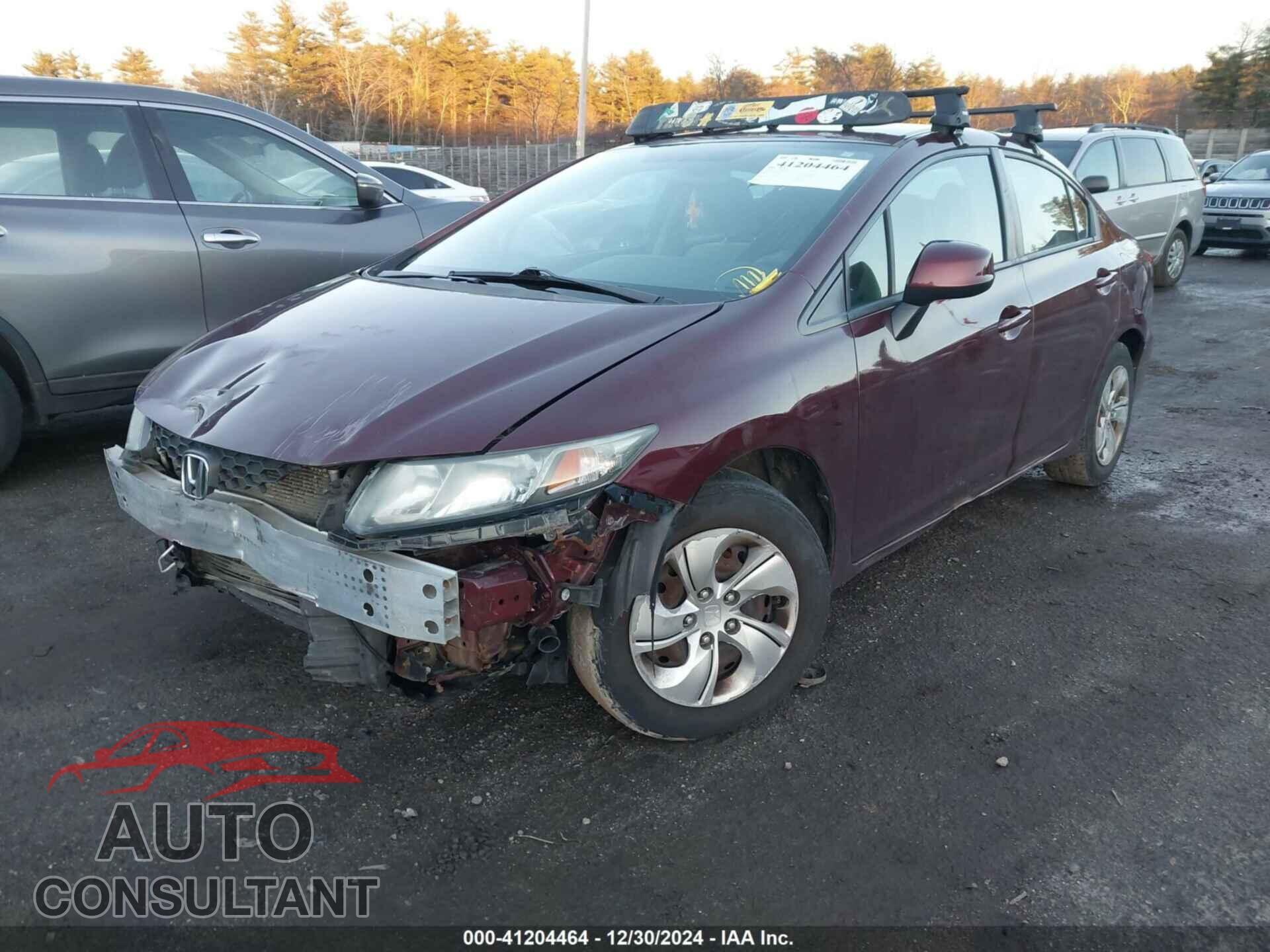HONDA CIVIC 2013 - 2HGFB2F59DH593234