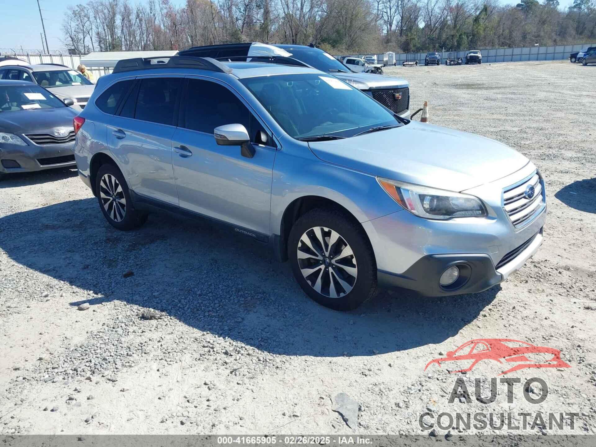 SUBARU OUTBACK 2017 - 4S4BSANC0H3324633