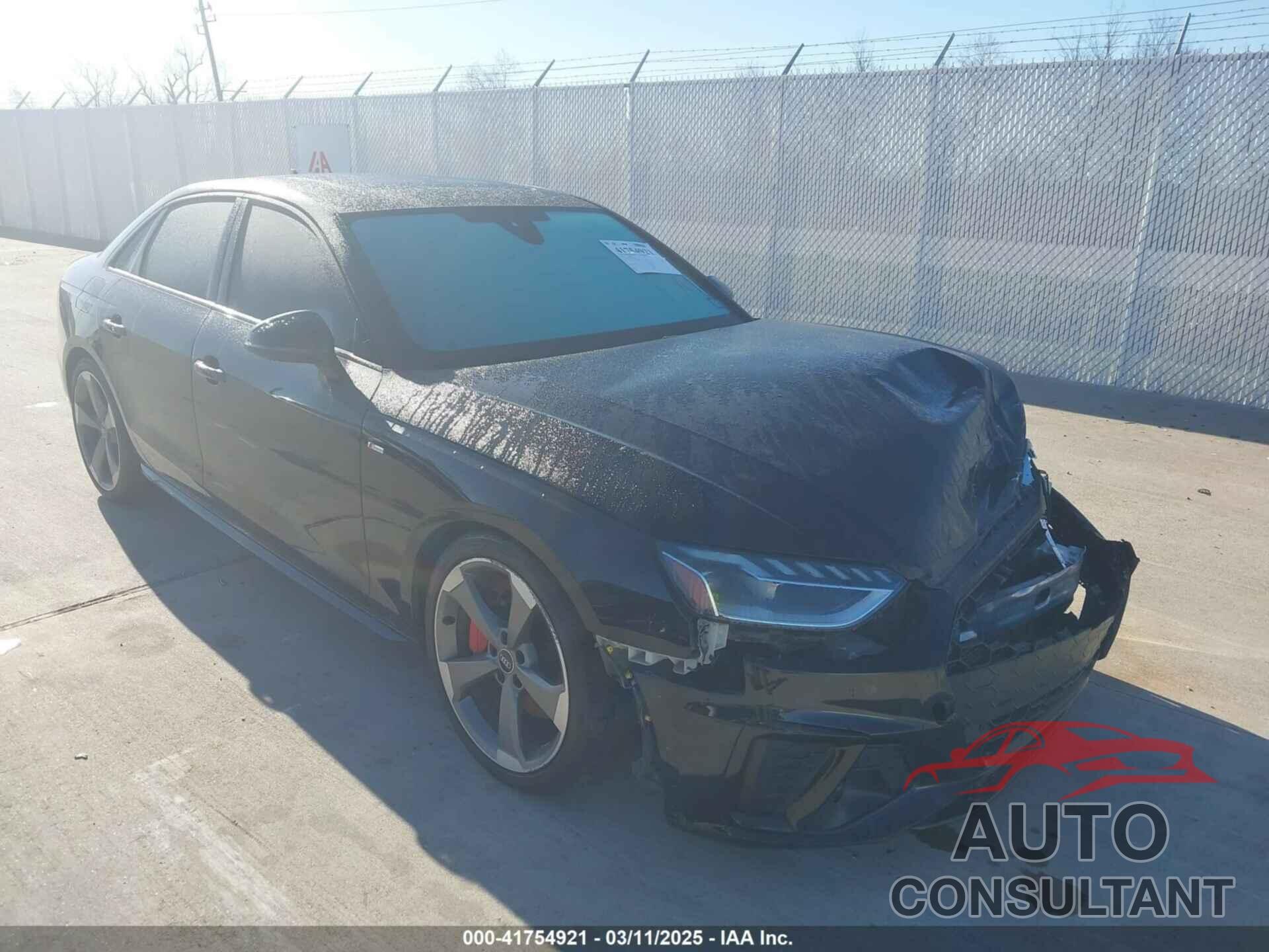 AUDI A4 2022 - WAUEAAF4XNA008656