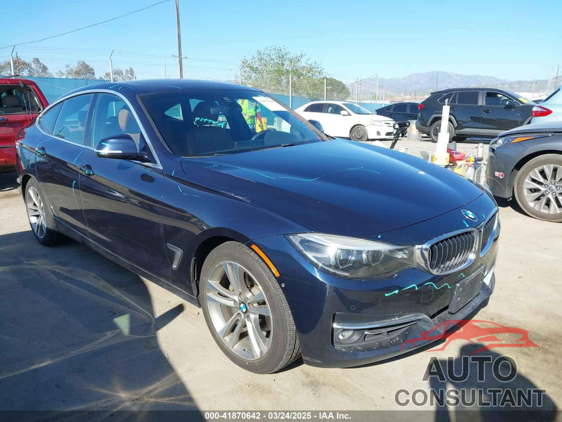 BMW 330I GRAN TURISMO 2017 - WBA8Z9C31HG827038