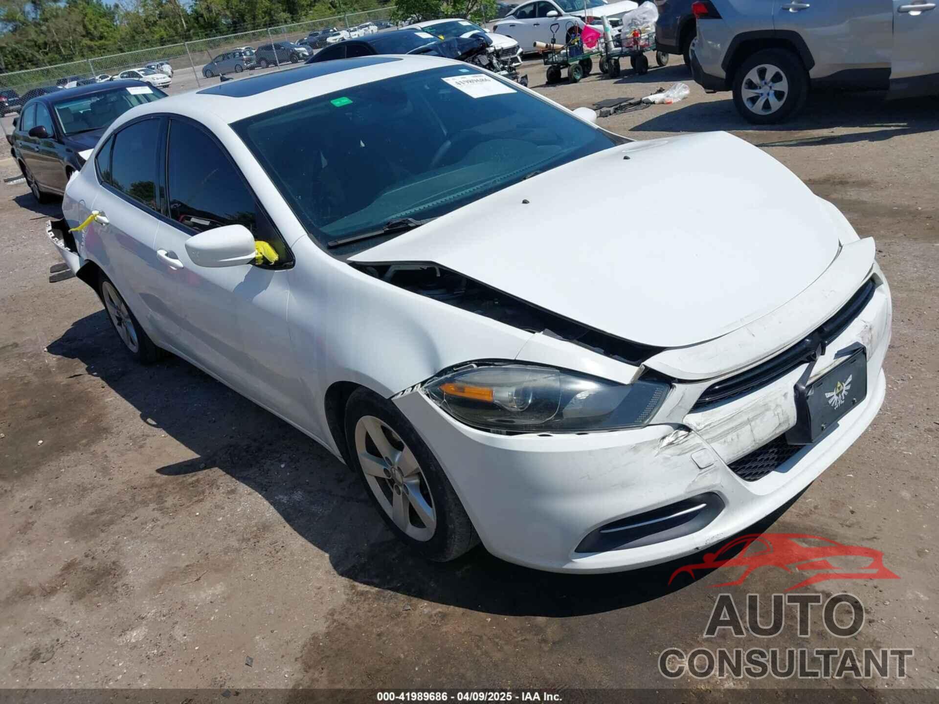DODGE DART 2015 - 1C3CDFBB0FD121068