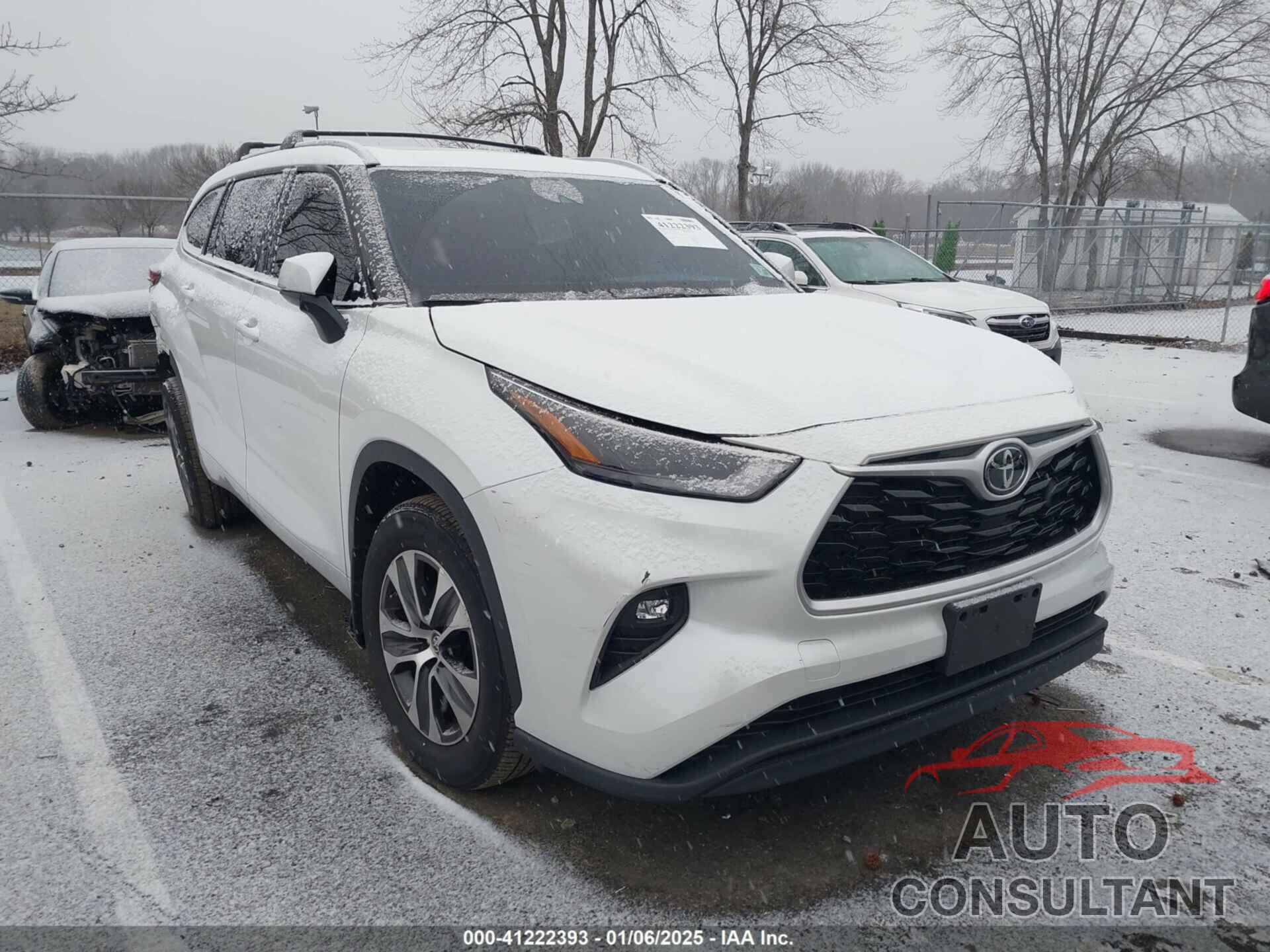 TOYOTA HIGHLANDER 2022 - 5TDGZRBH1NS586725