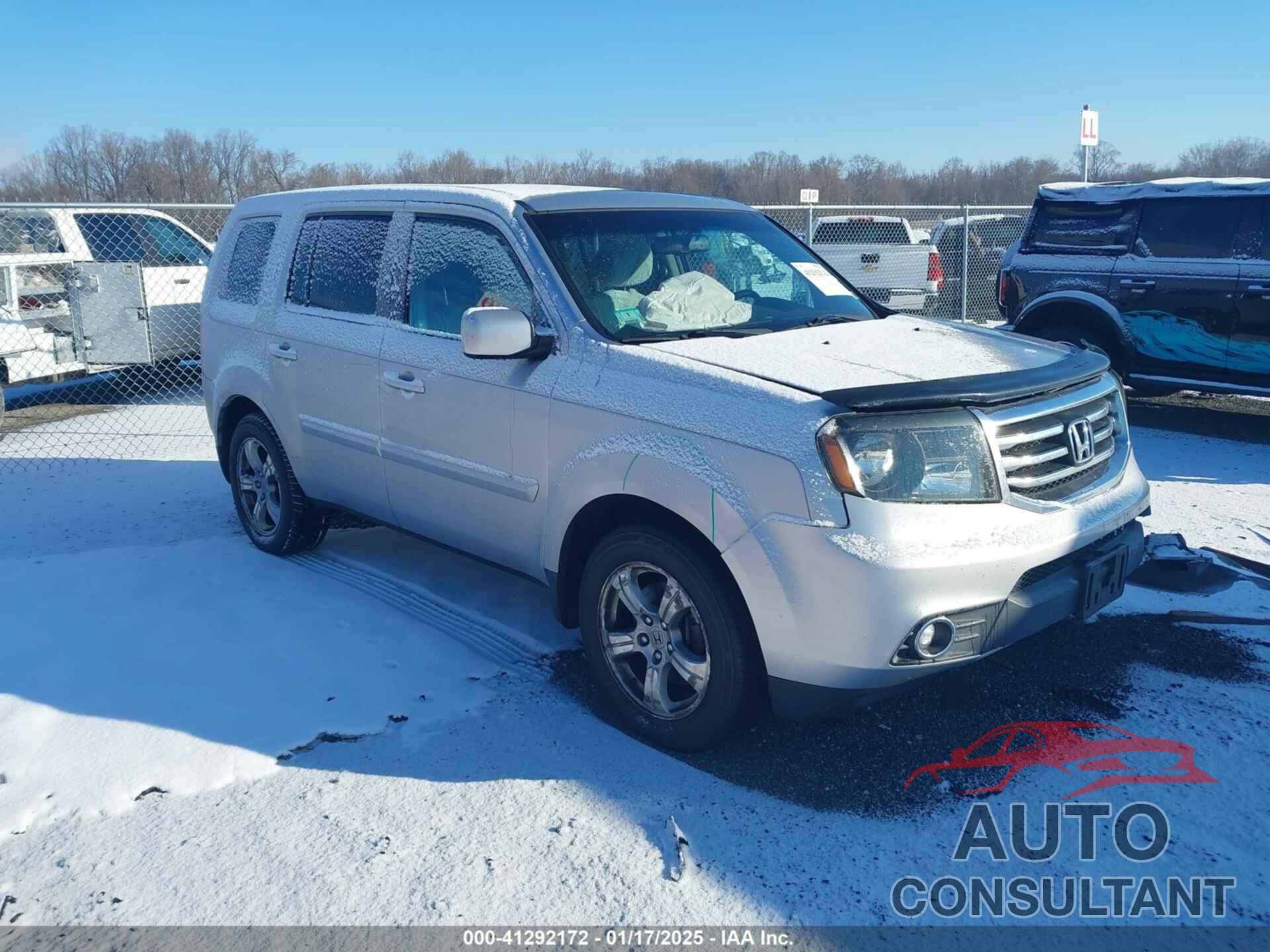 HONDA PILOT 2012 - 5FNYF4H57CB042079