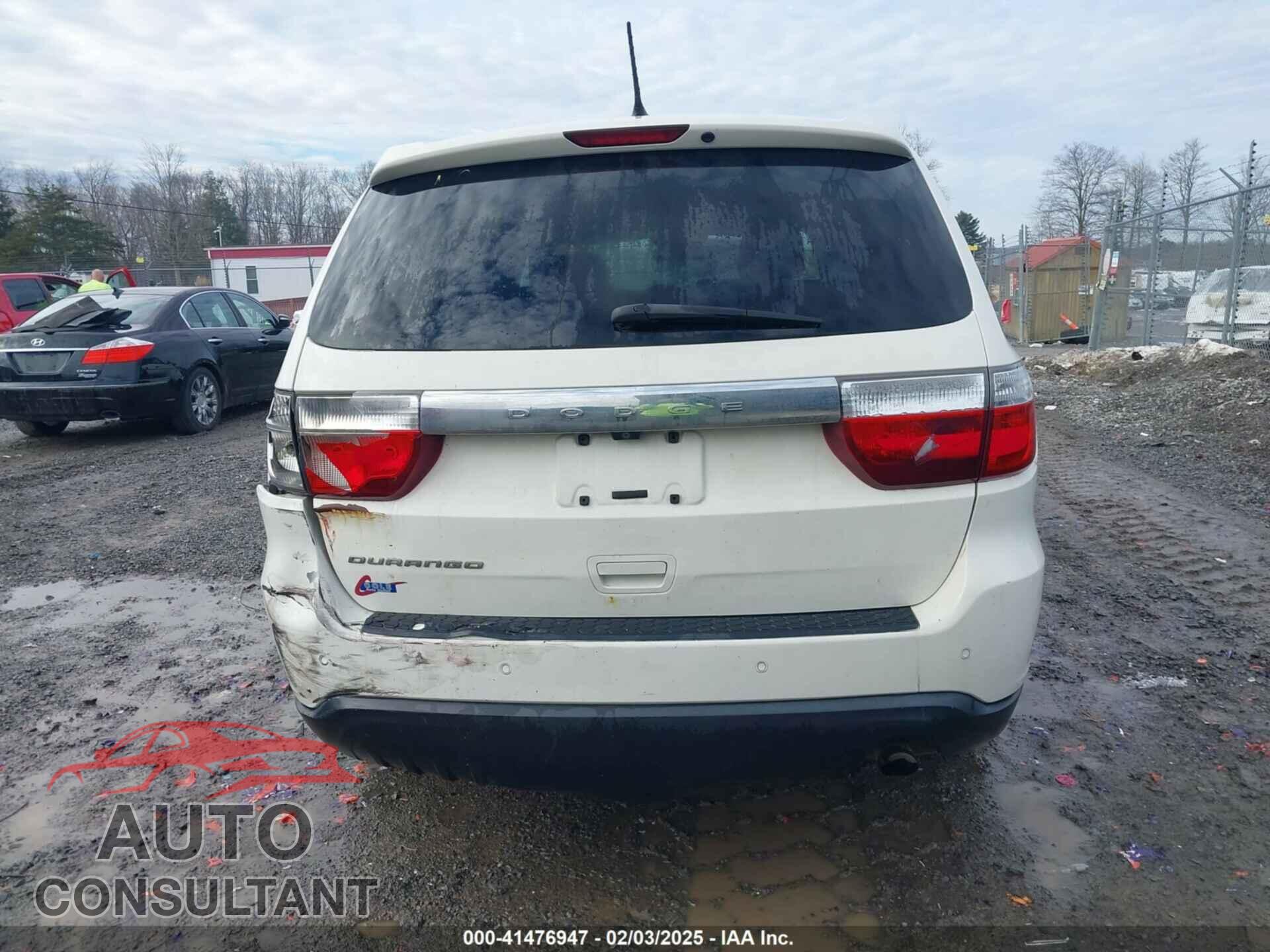 DODGE DURANGO 2012 - 1C4RDJAG1CC336434