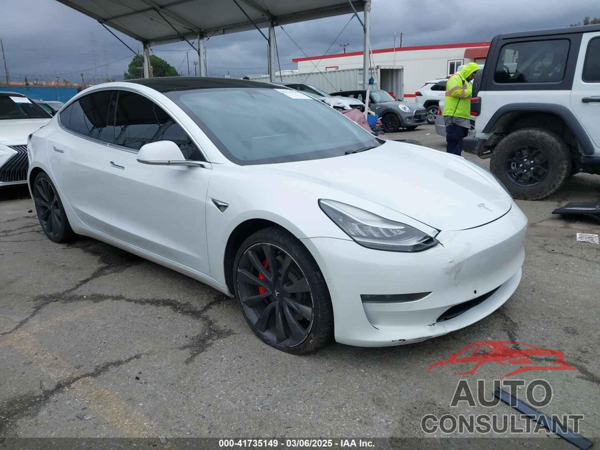 TESLA MODEL 3 2020 - 5YJ3E1EC4LF625109